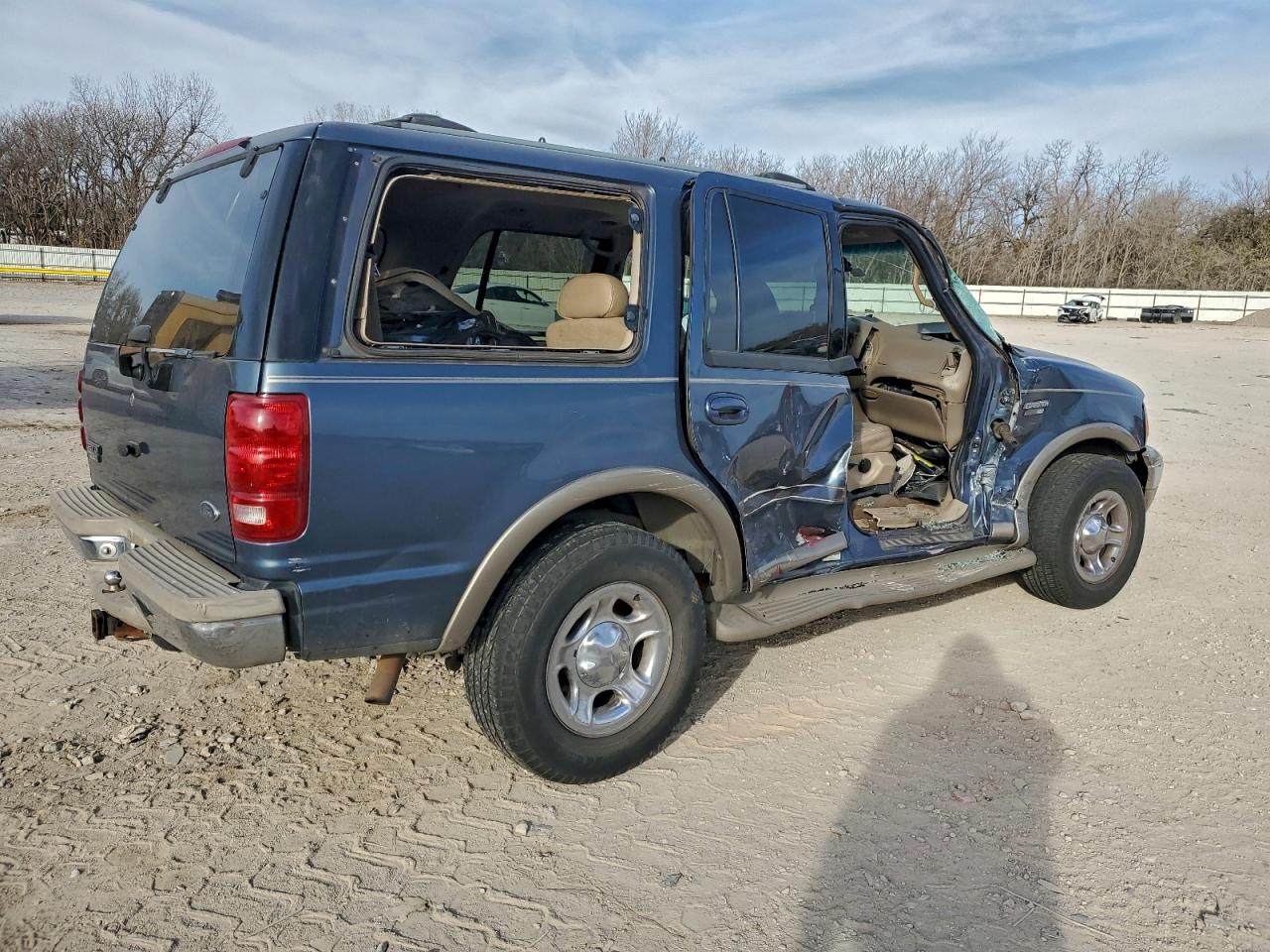 2000 Ford Expedition Синий vin: 1FMRU17L2YLA74303