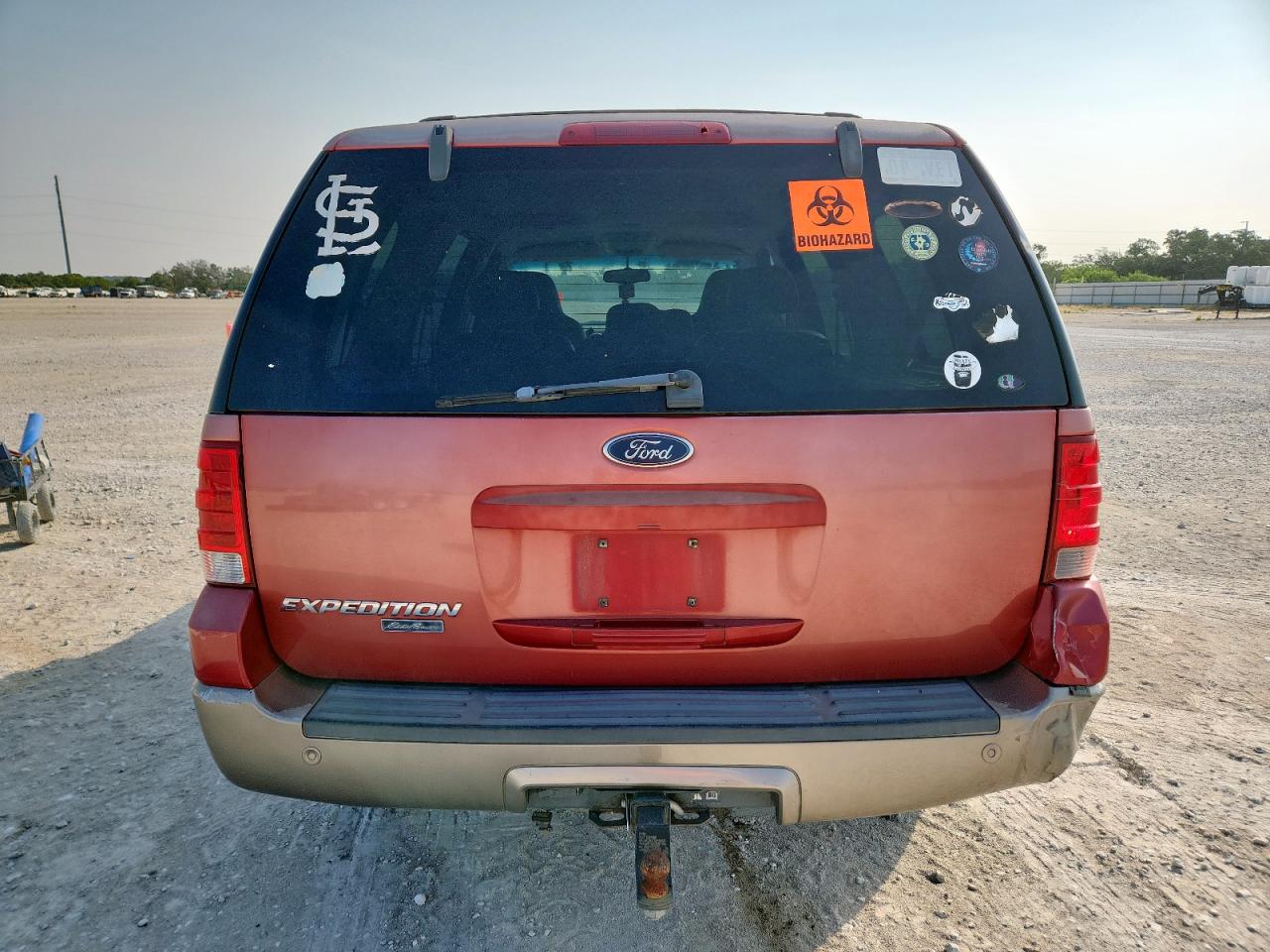 2003 Ford Expedition Eddie Bauer Red vin: 1FMRU17L33LA28942
