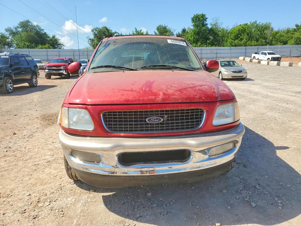 1998 Ford Expedition Red vin: 1FMRU17L3WLC25145