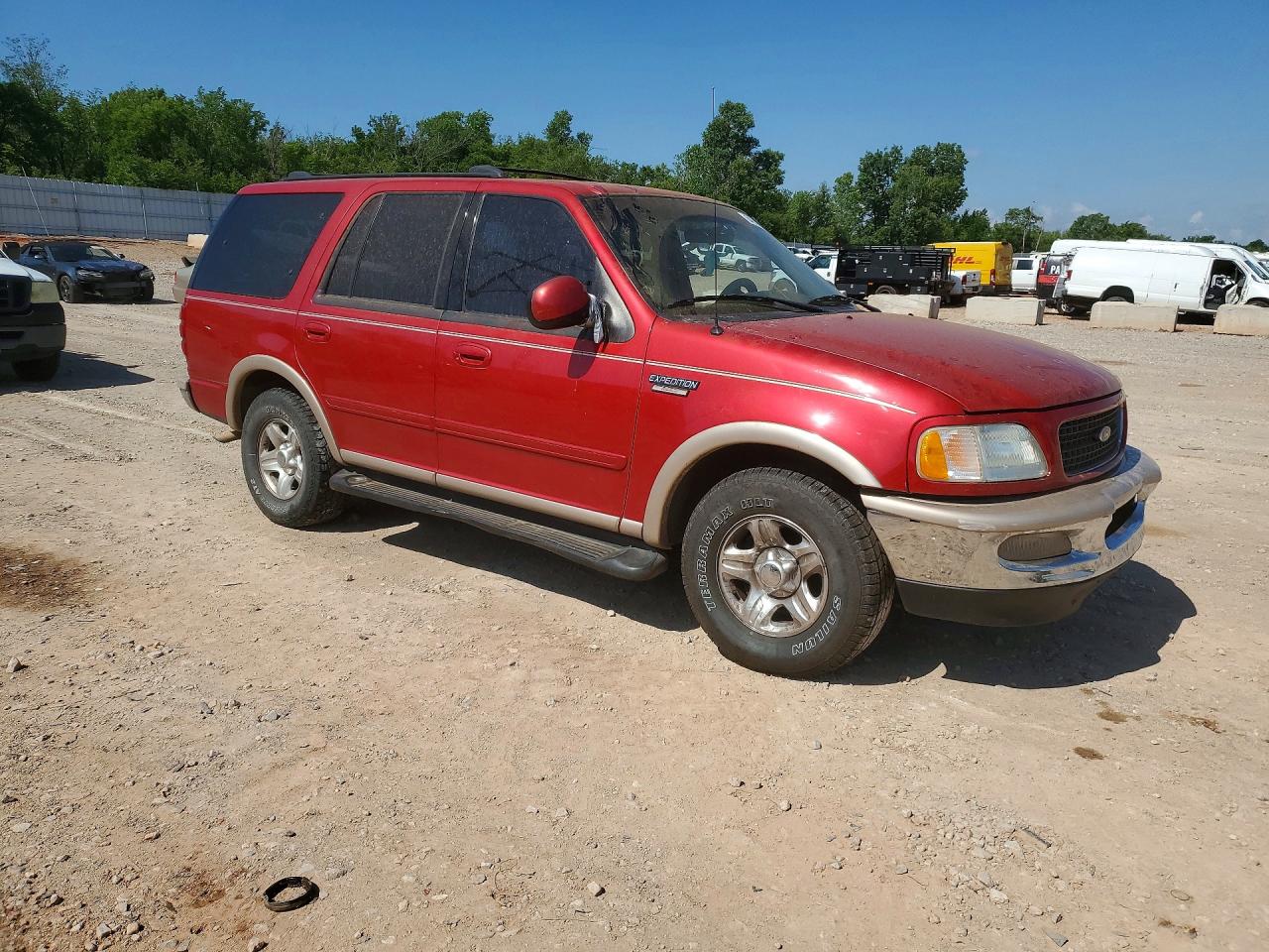 1998 Ford Expedition Red vin: 1FMRU17L3WLC25145