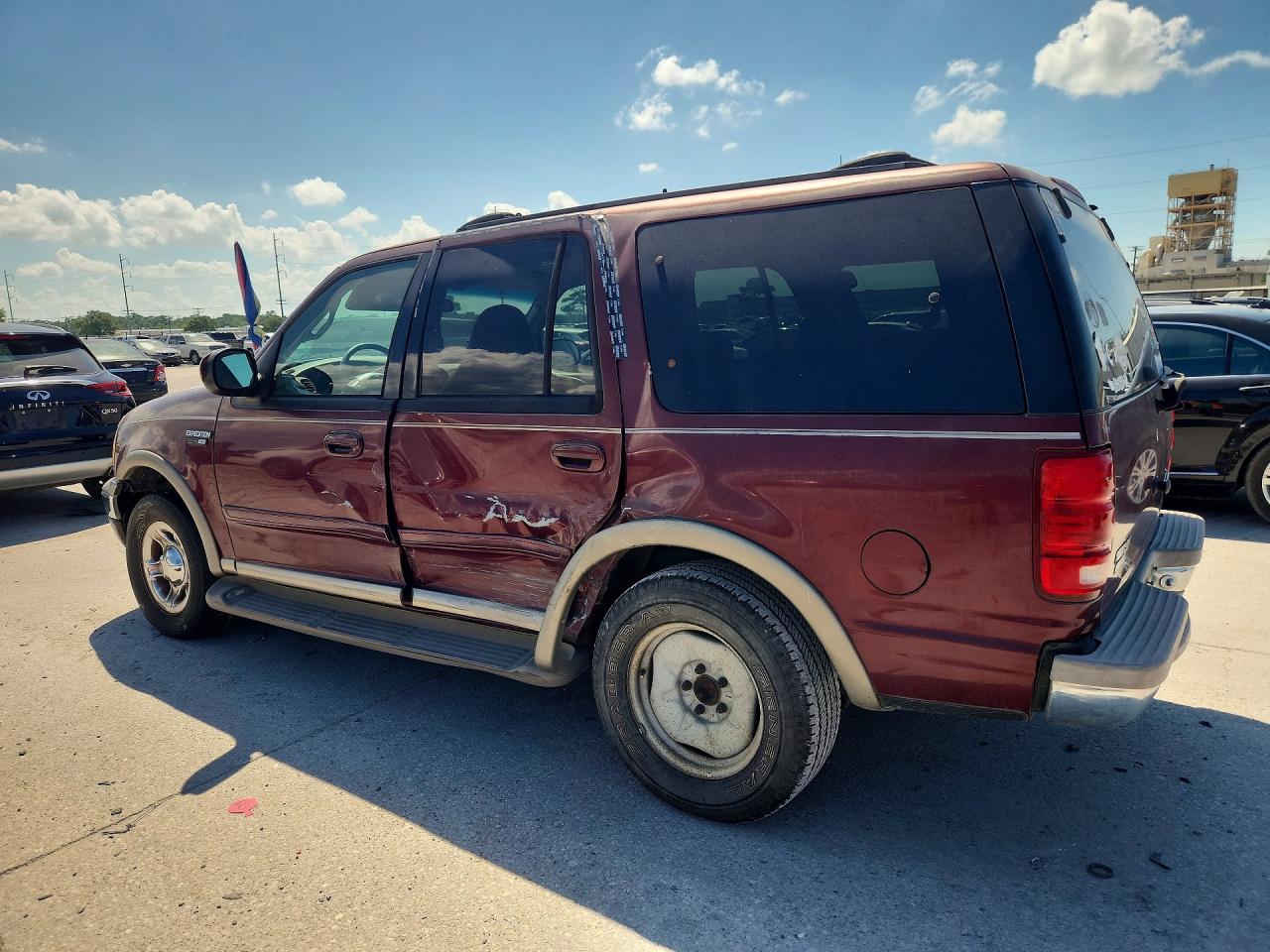 2000 Ford Expedition Eddie Bauer Burgundy vin: 1FMRU17L3YLB58615