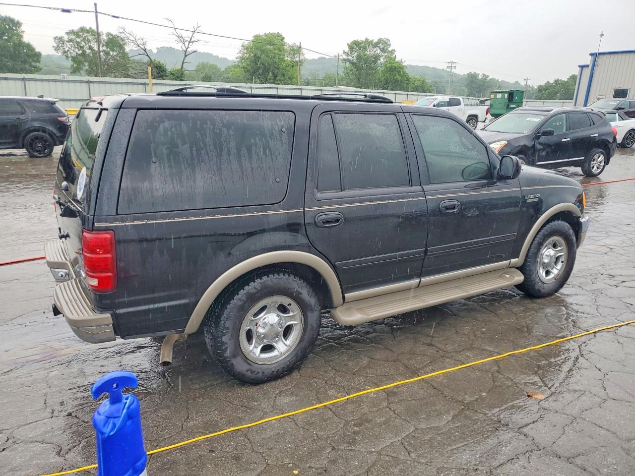 2002 Ford Expedition Eddie Bauer Black vin: 1FMRU17L42LA37003