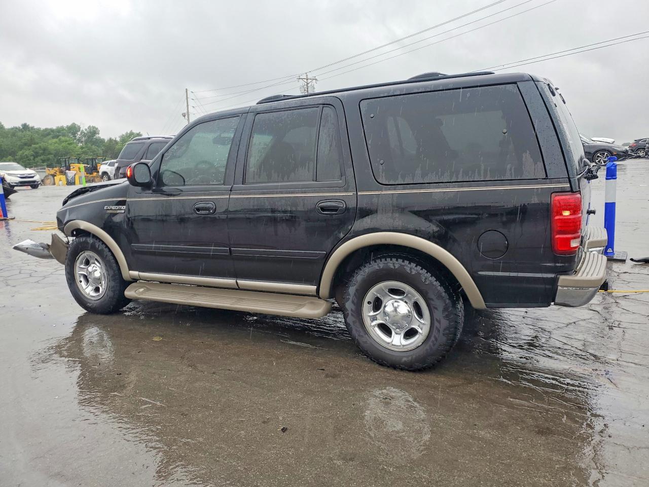 2002 Ford Expedition Eddie Bauer Black vin: 1FMRU17L42LA37003