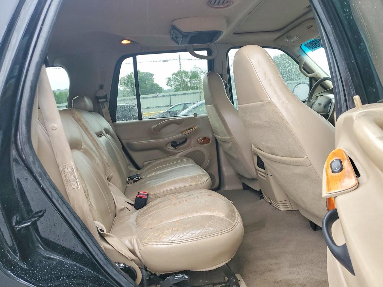 2002 Ford Expedition Eddie Bauer Black vin: 1FMRU17L42LA37003