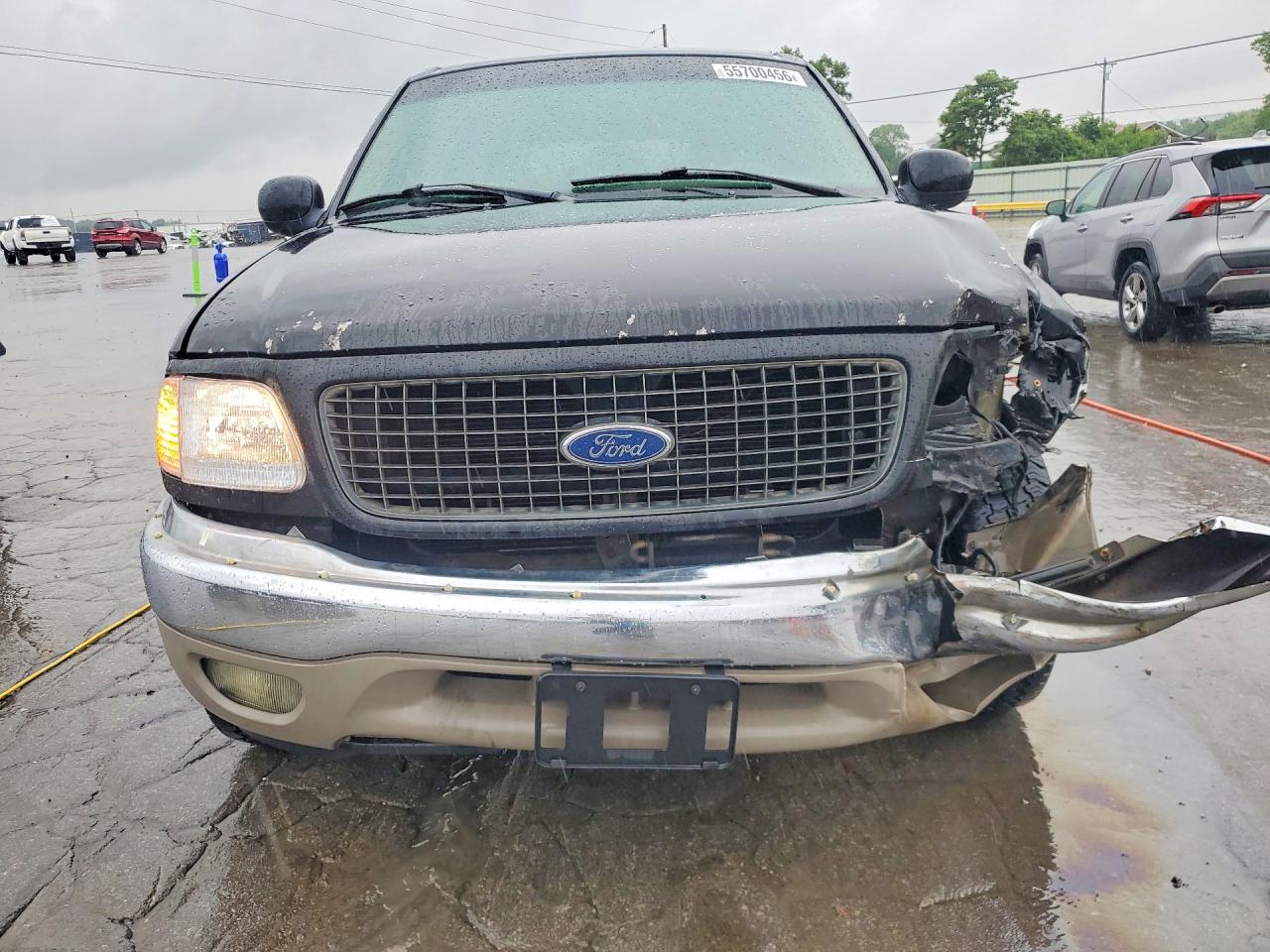 2002 Ford Expedition Eddie Bauer Black vin: 1FMRU17L42LA37003