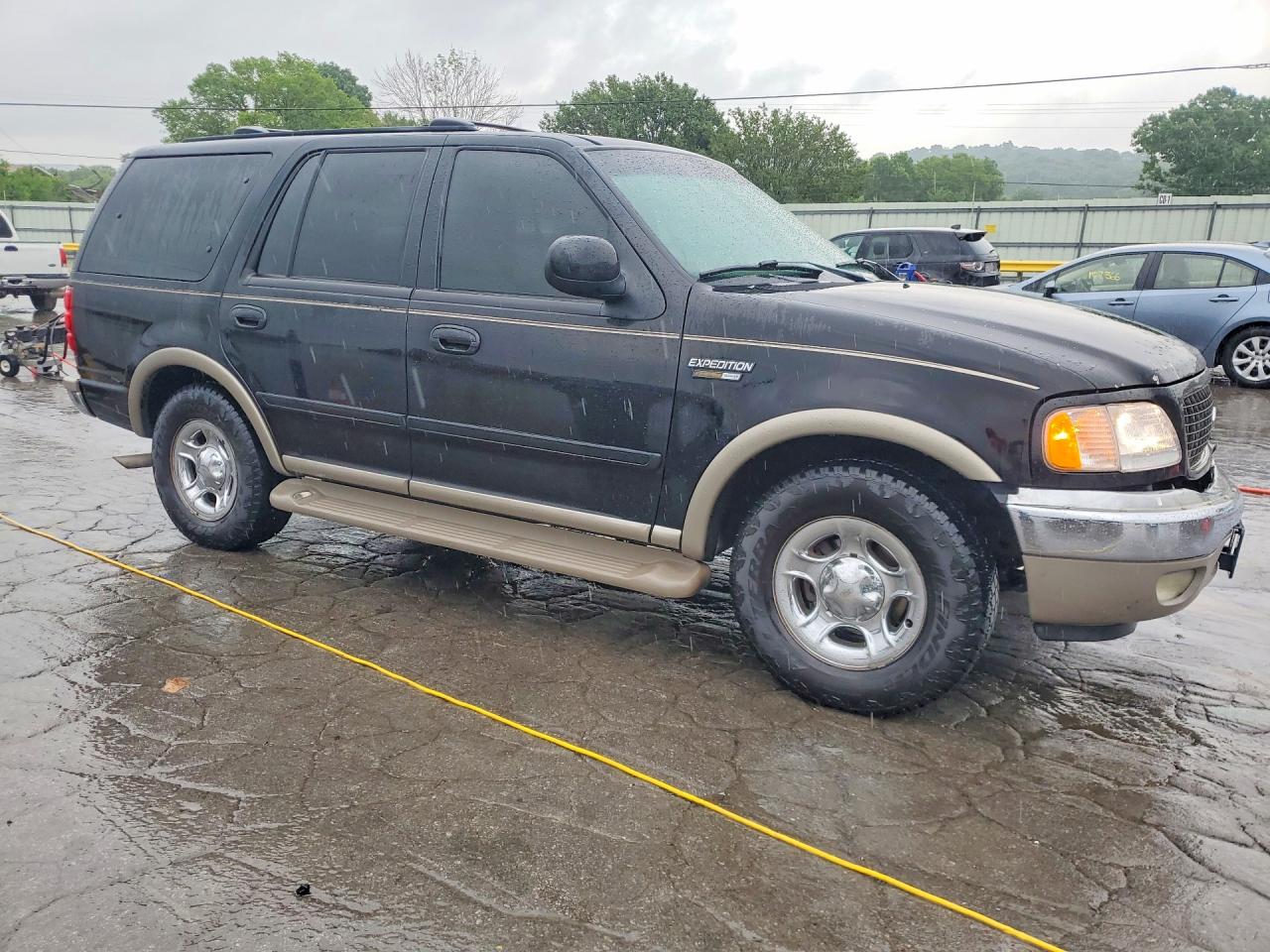 2002 Ford Expedition Eddie Bauer Black vin: 1FMRU17L42LA37003