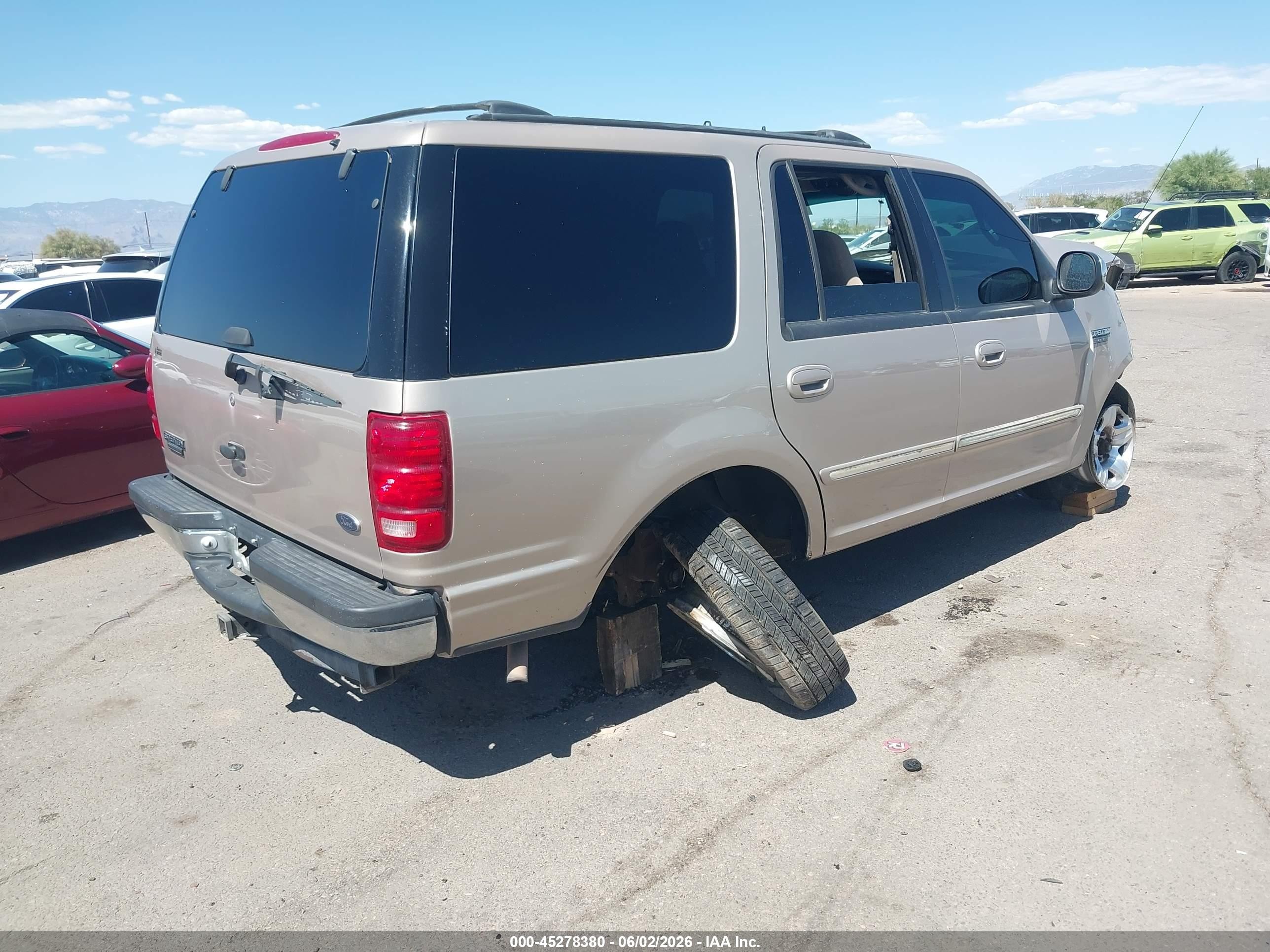 1998 Ford Expedition Eddie Bauer/xlt Tan vin: 1FMRU17L4WLC14252