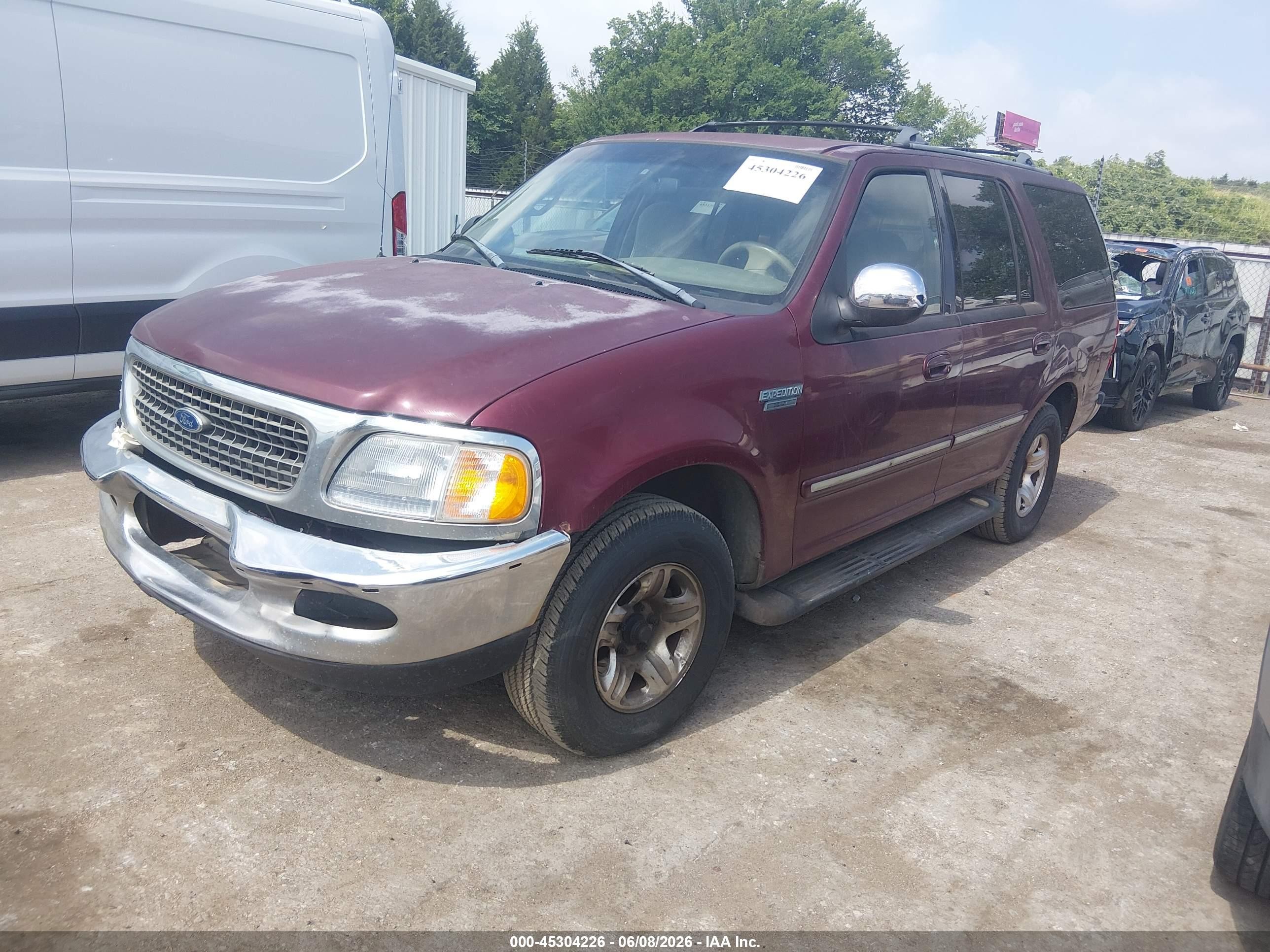 1998 Ford Expedition Eddie Bauer/xlt Красный vin: 1FMRU17L6WLA86659