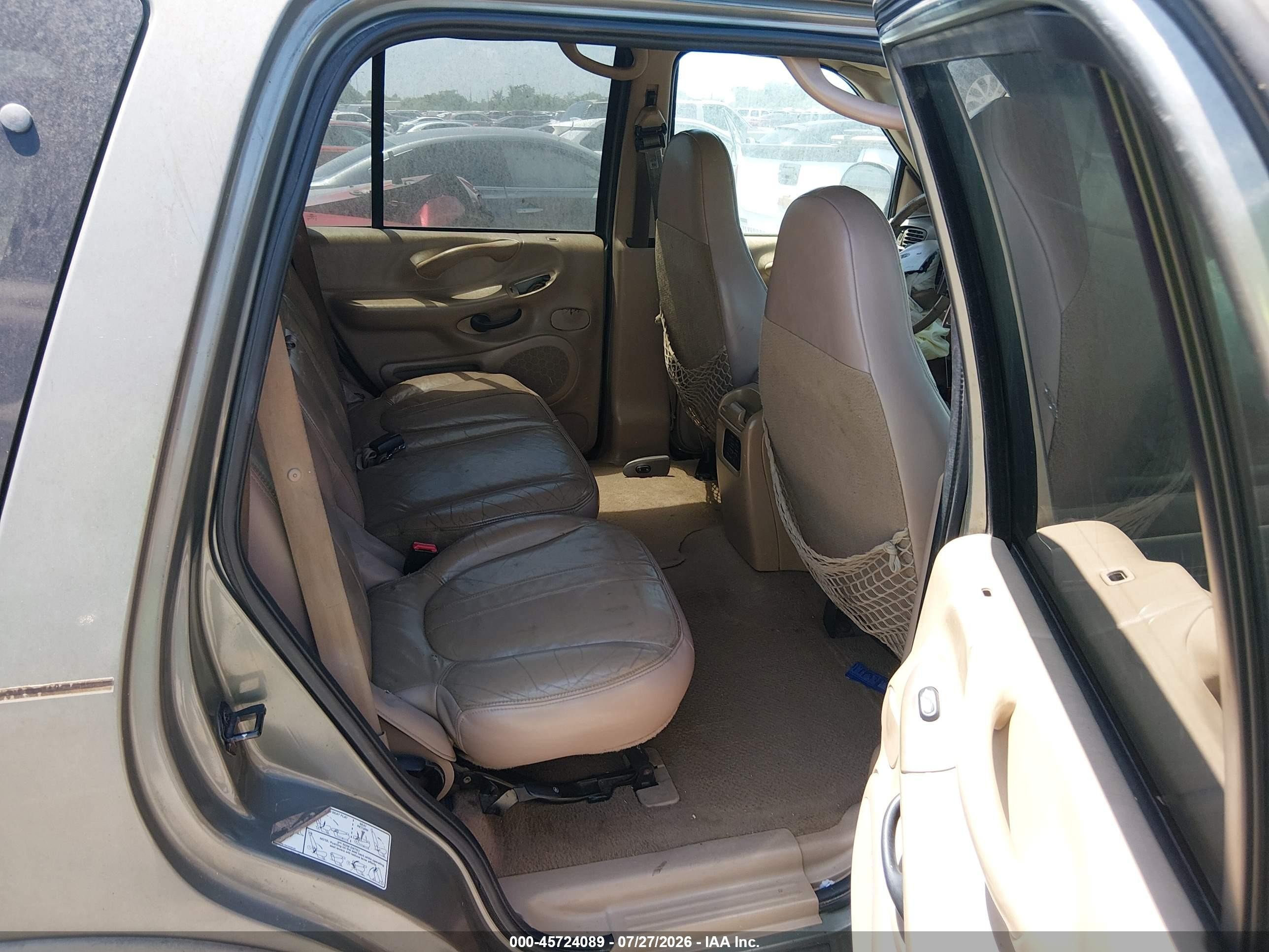 1999 Ford Expedition Eddie Bauer/xlt Green vin: 1FMRU17L6XLC17154