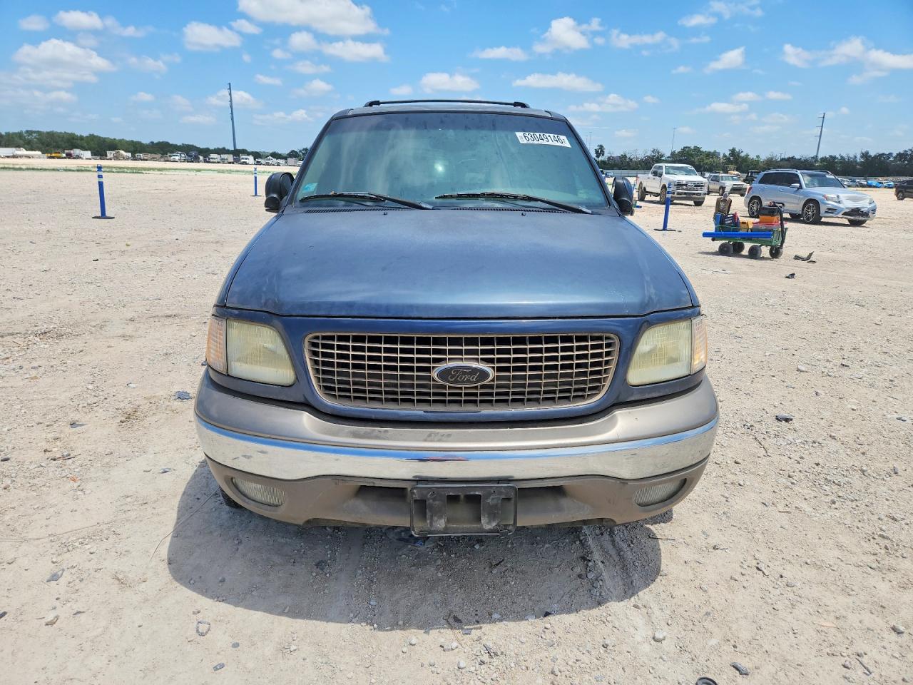 2002 Ford Expedition Eddie Bauer Blue vin: 1FMRU17L72LA65152