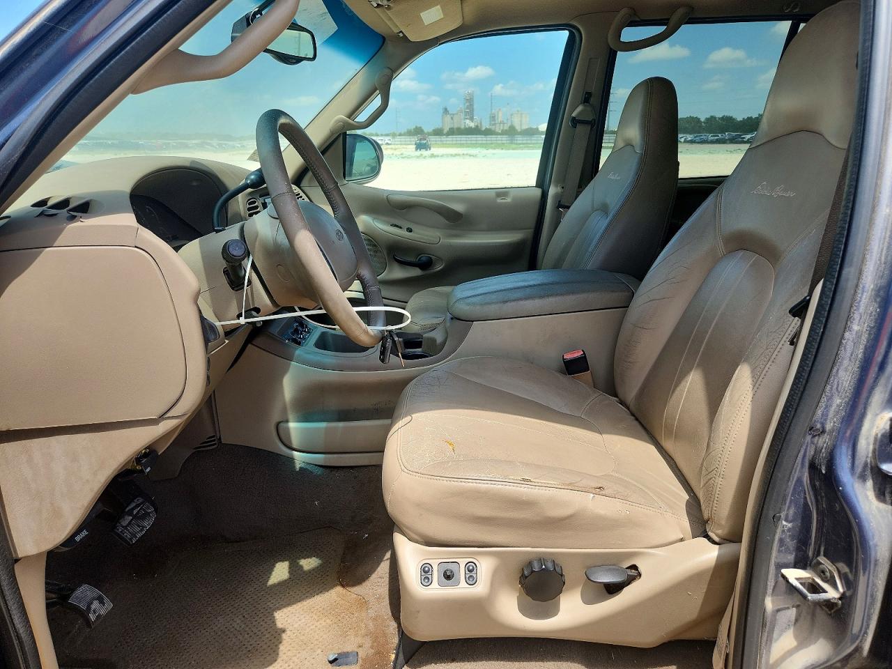 2002 Ford Expedition Eddie Bauer Blue vin: 1FMRU17L72LA65152