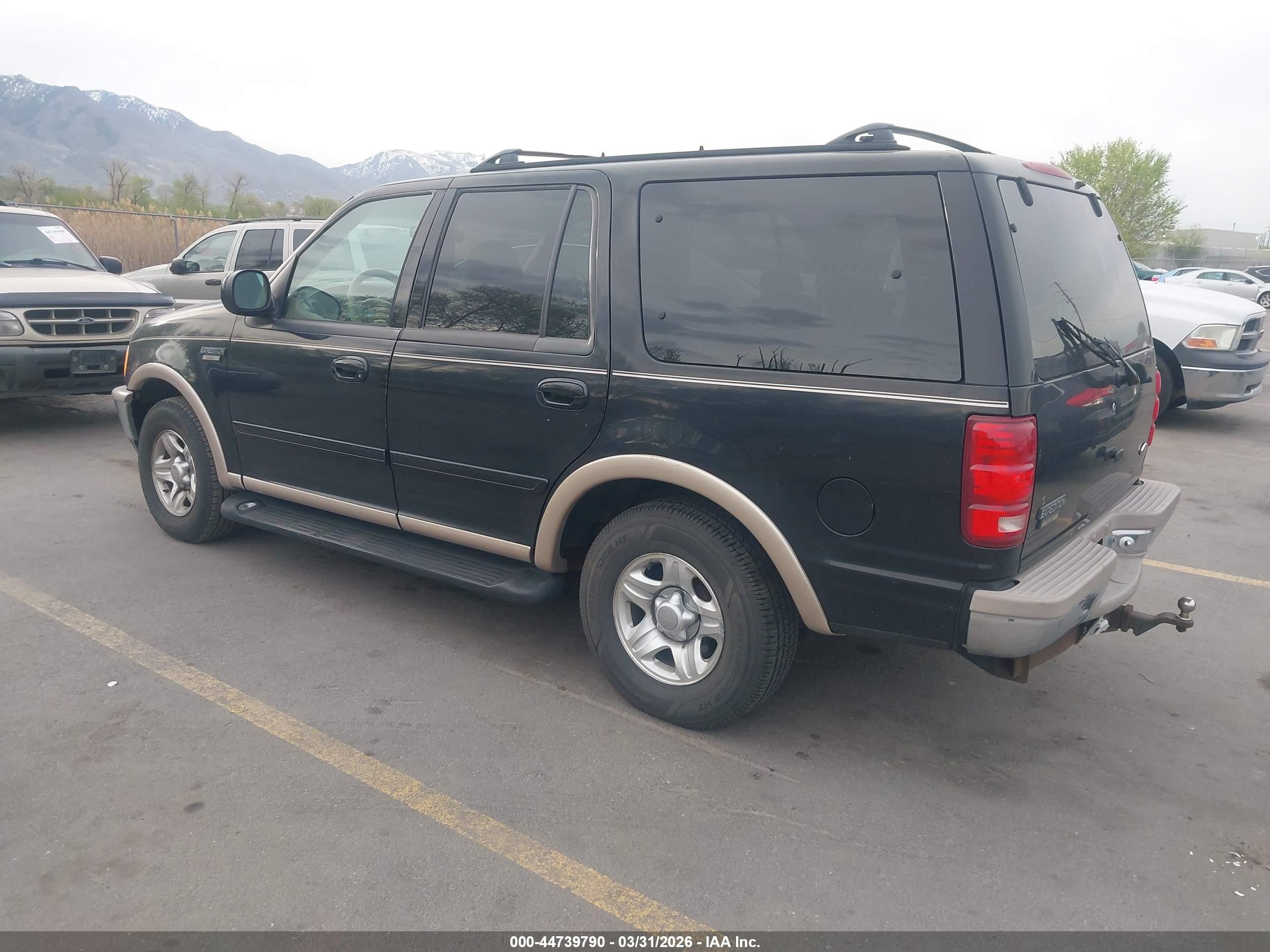 1998 Ford Expedition Eddie Bauer/xlt Blue vin: 1FMRU17L7WLA78294
