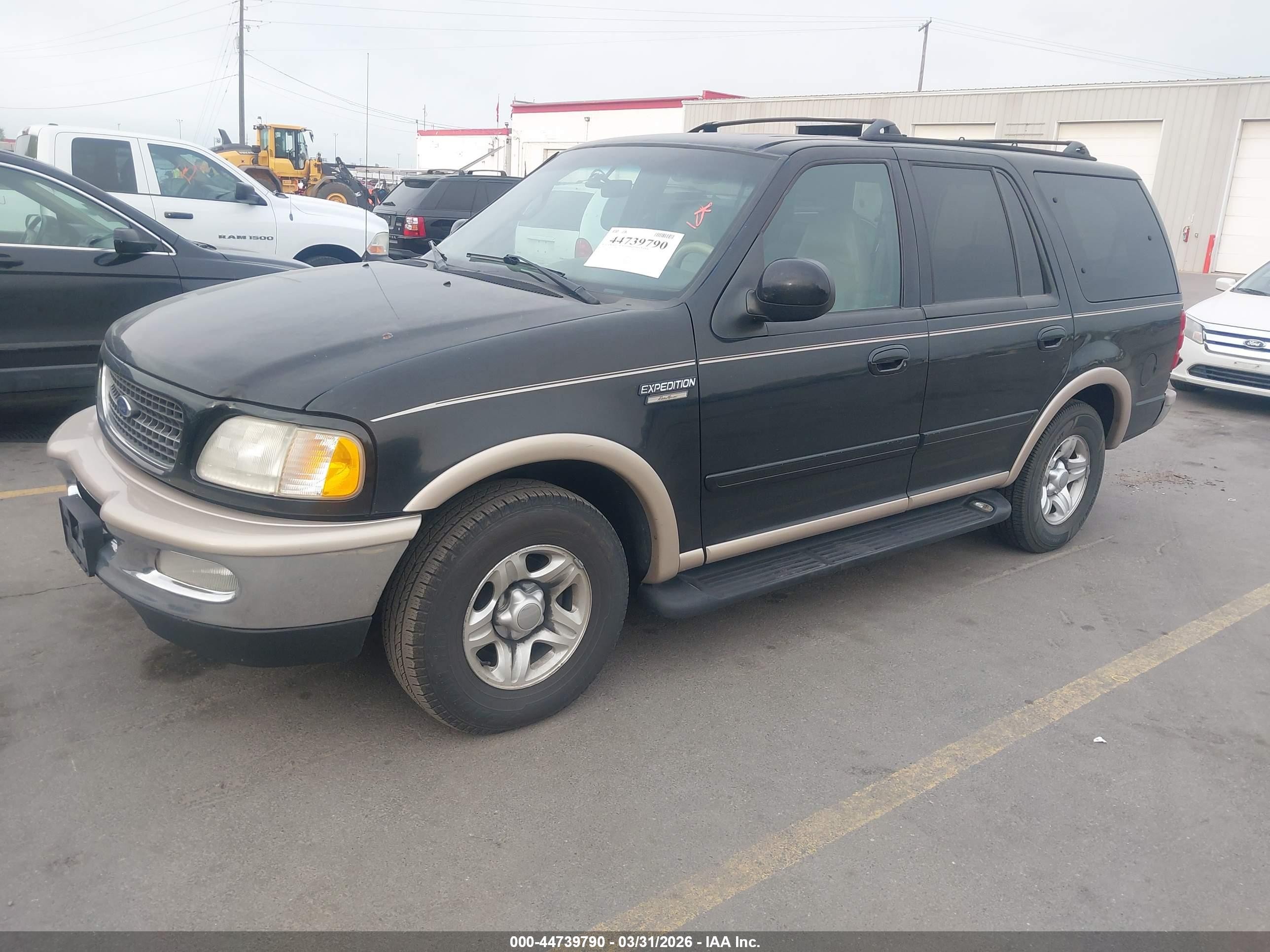 1998 Ford Expedition Eddie Bauer/xlt Blue vin: 1FMRU17L7WLA78294