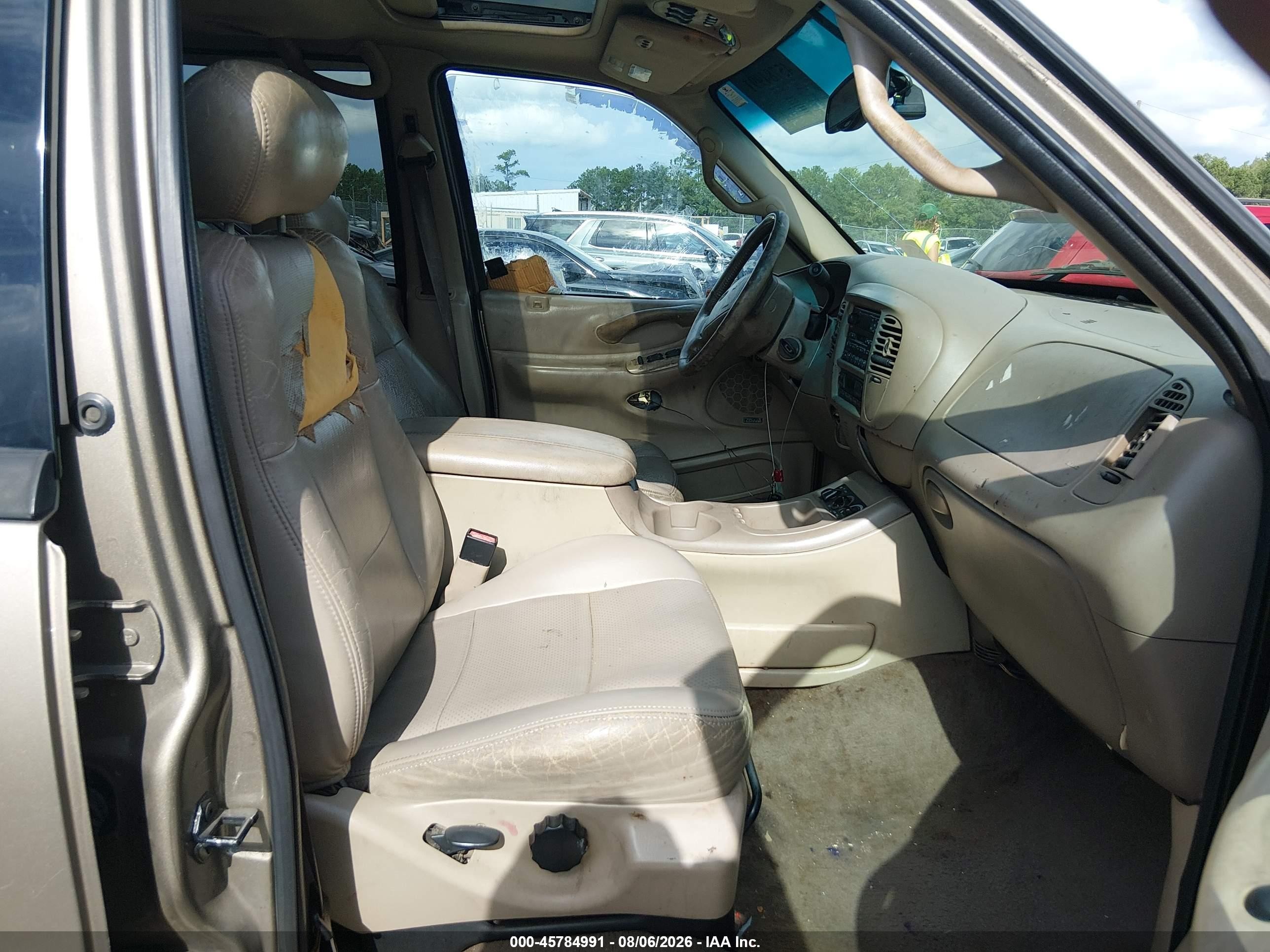 2002 Ford Expedition Eddie Bauer Gold vin: 1FMRU17L82LA68092