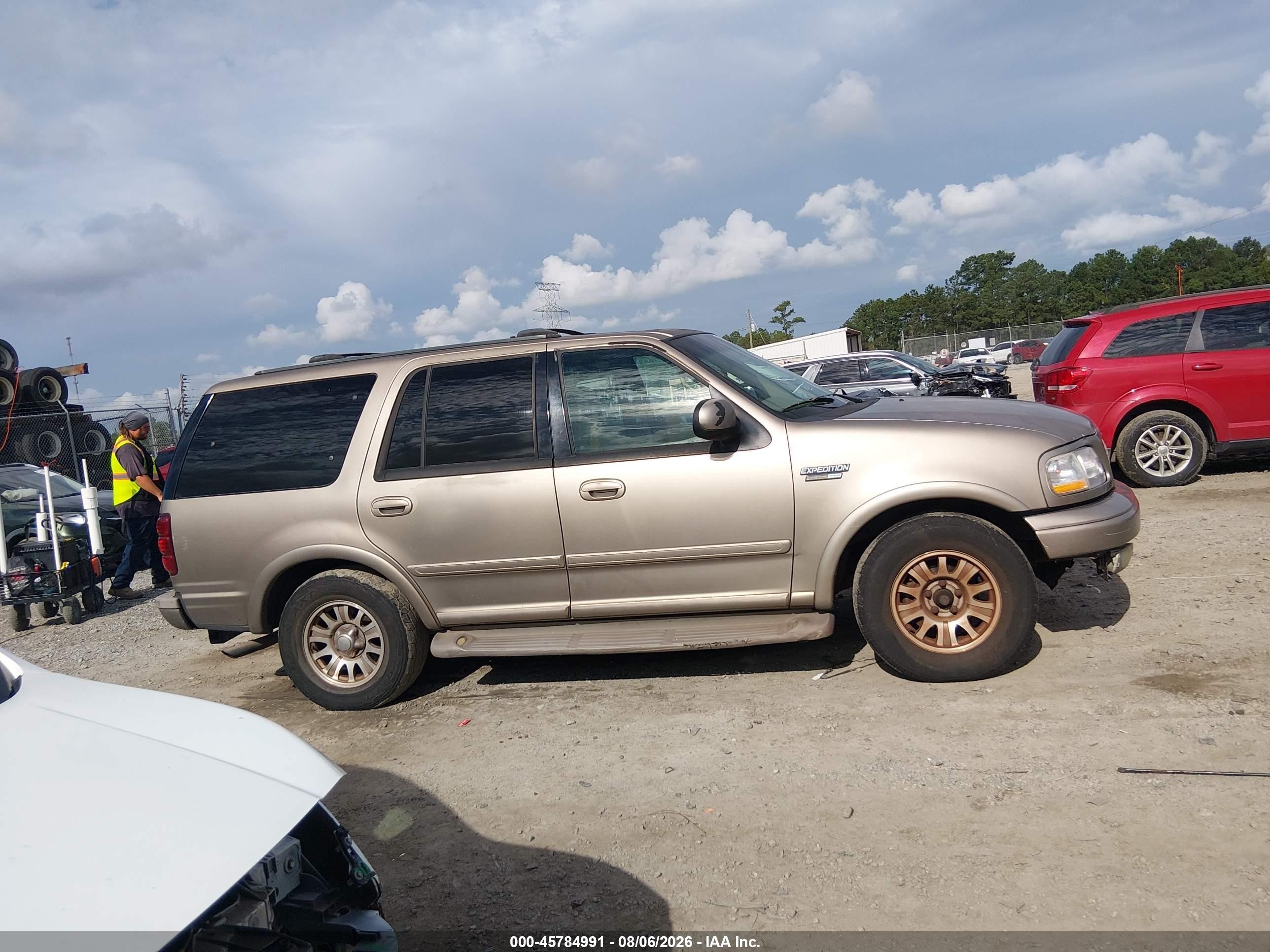 2002 Ford Expedition Eddie Bauer Gold vin: 1FMRU17L82LA68092