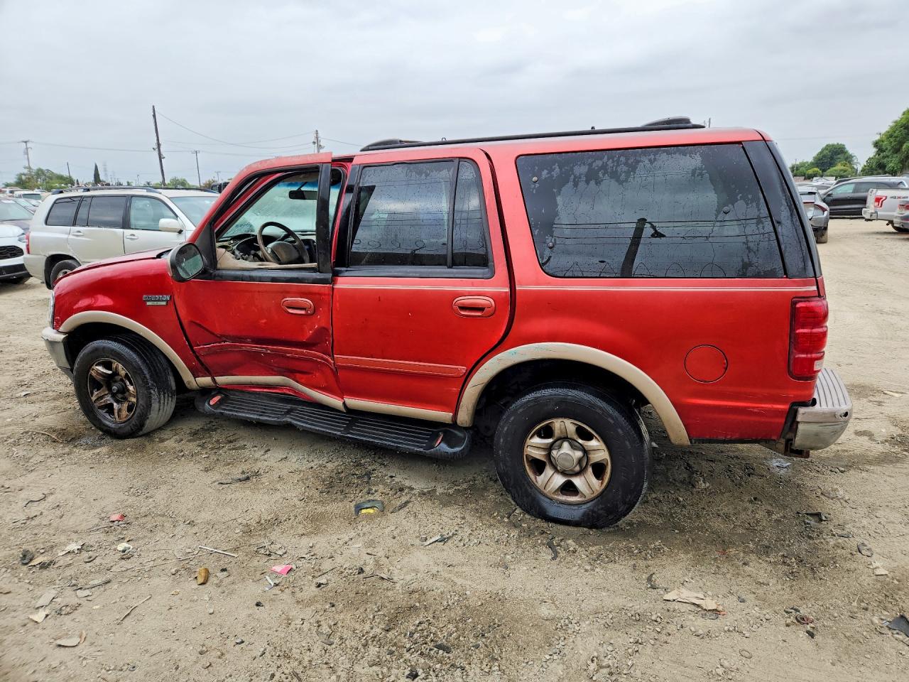 1998 Ford Expedition Red vin: 1FMRU17L9WLC08978