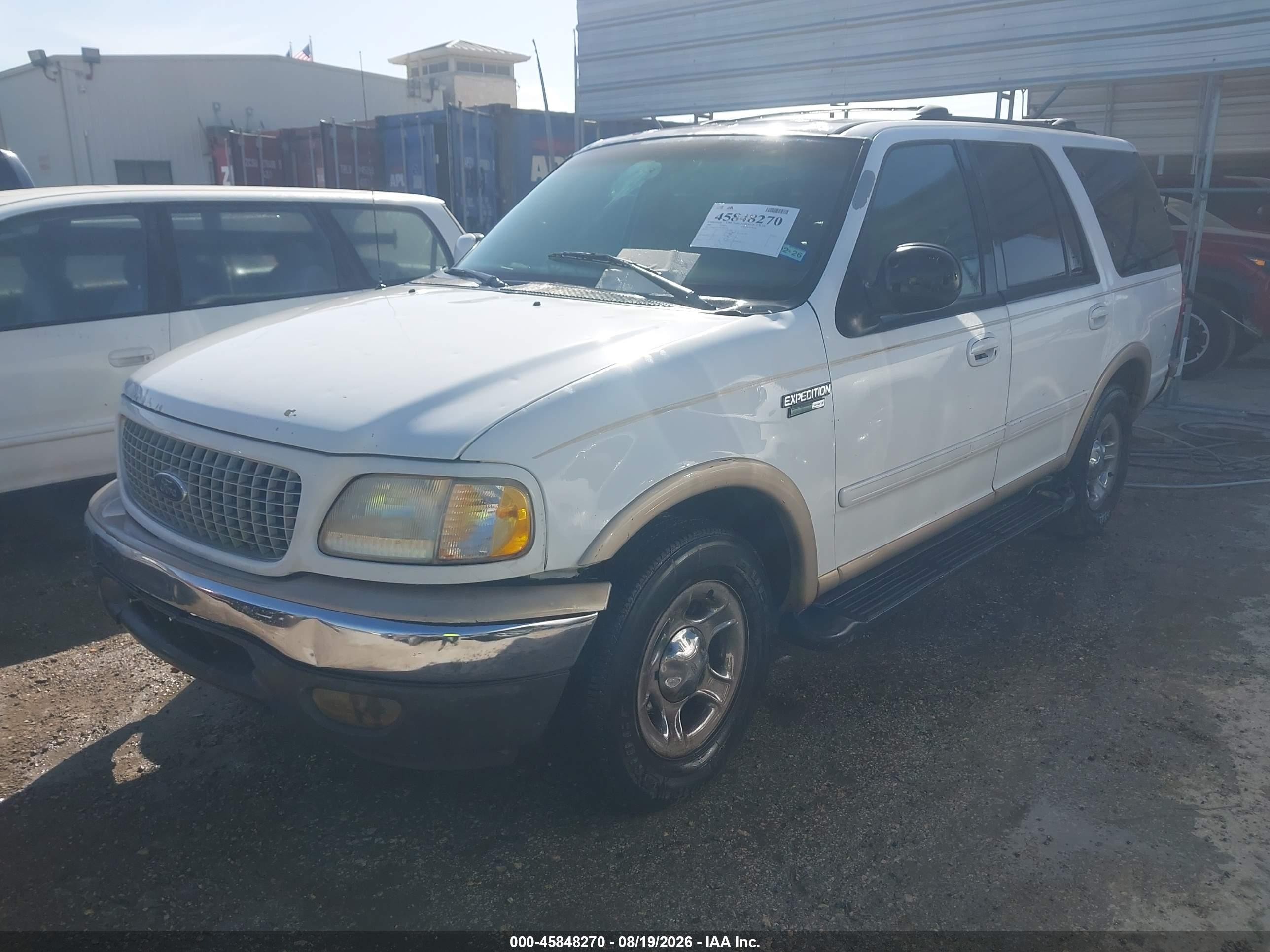 1999 Ford Expedition Eddie Bauer/xlt Белый vin: 1FMRU17L9XLB96719