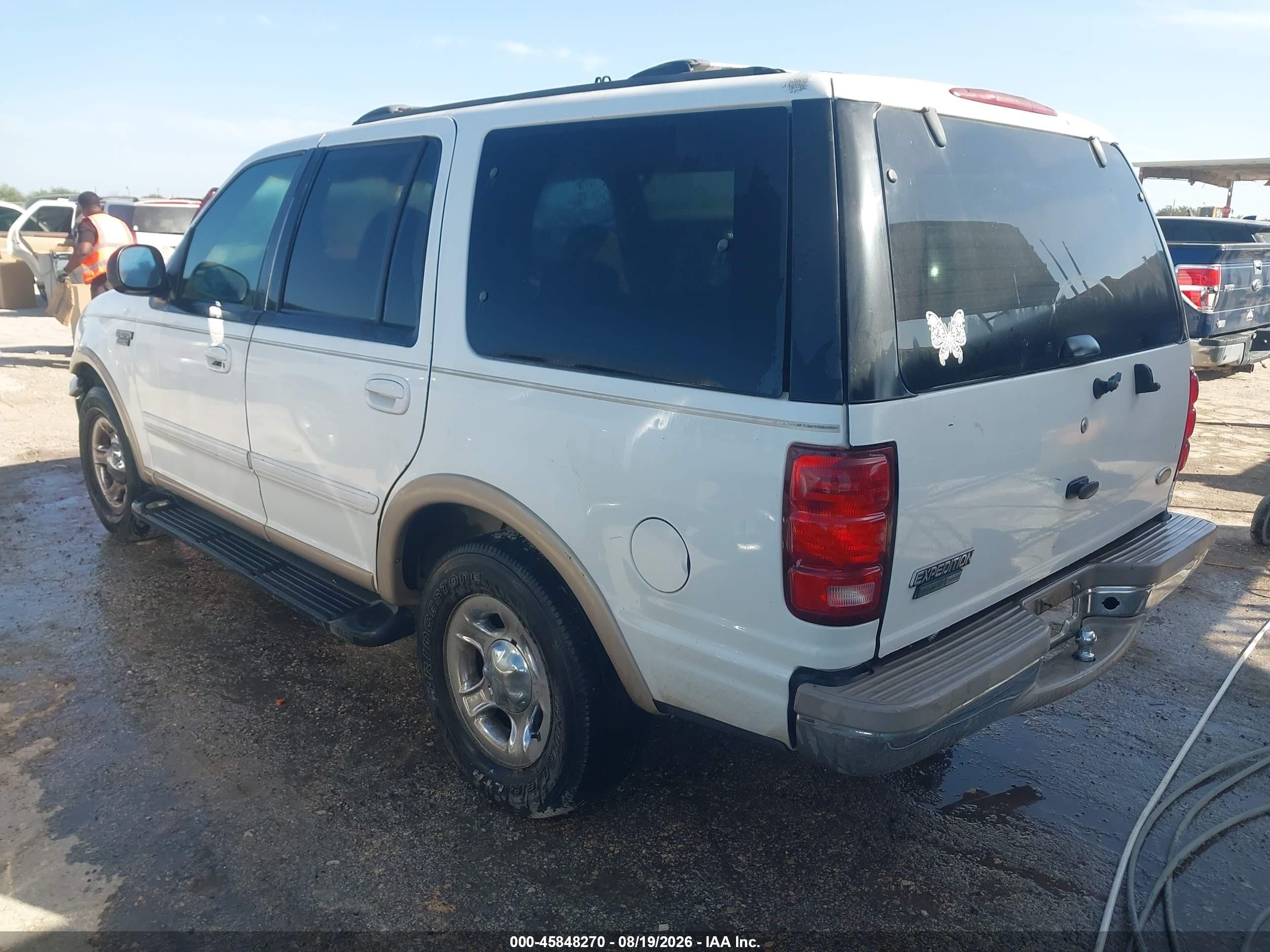 1999 Ford Expedition Eddie Bauer/xlt Белый vin: 1FMRU17L9XLB96719
