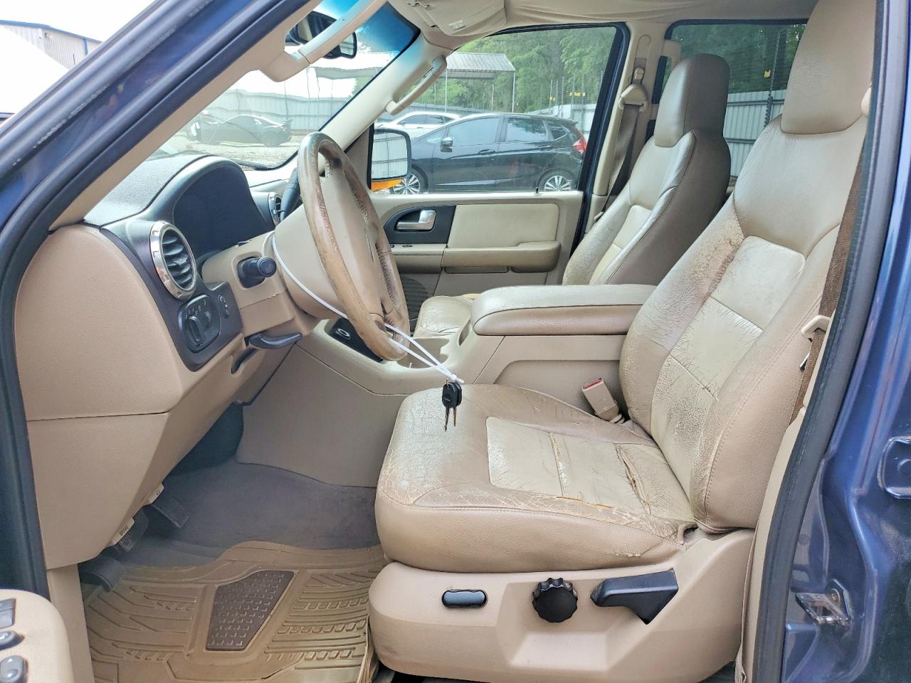 2003 Ford Expedition Eddie Bauer Blue vin: 1FMRU17W03LB94152