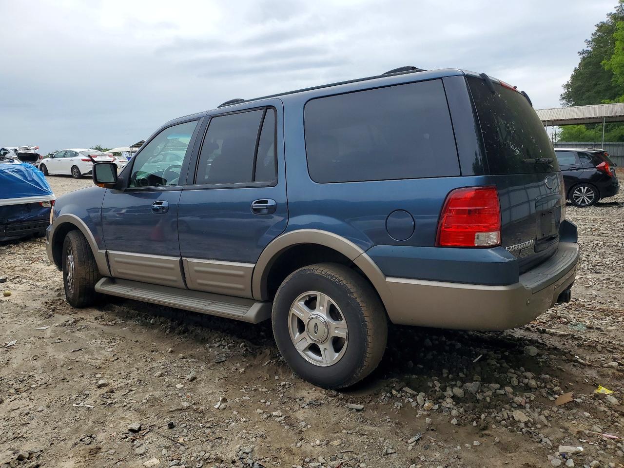 2003 Ford Expedition Eddie Bauer Blue vin: 1FMRU17W03LB94152