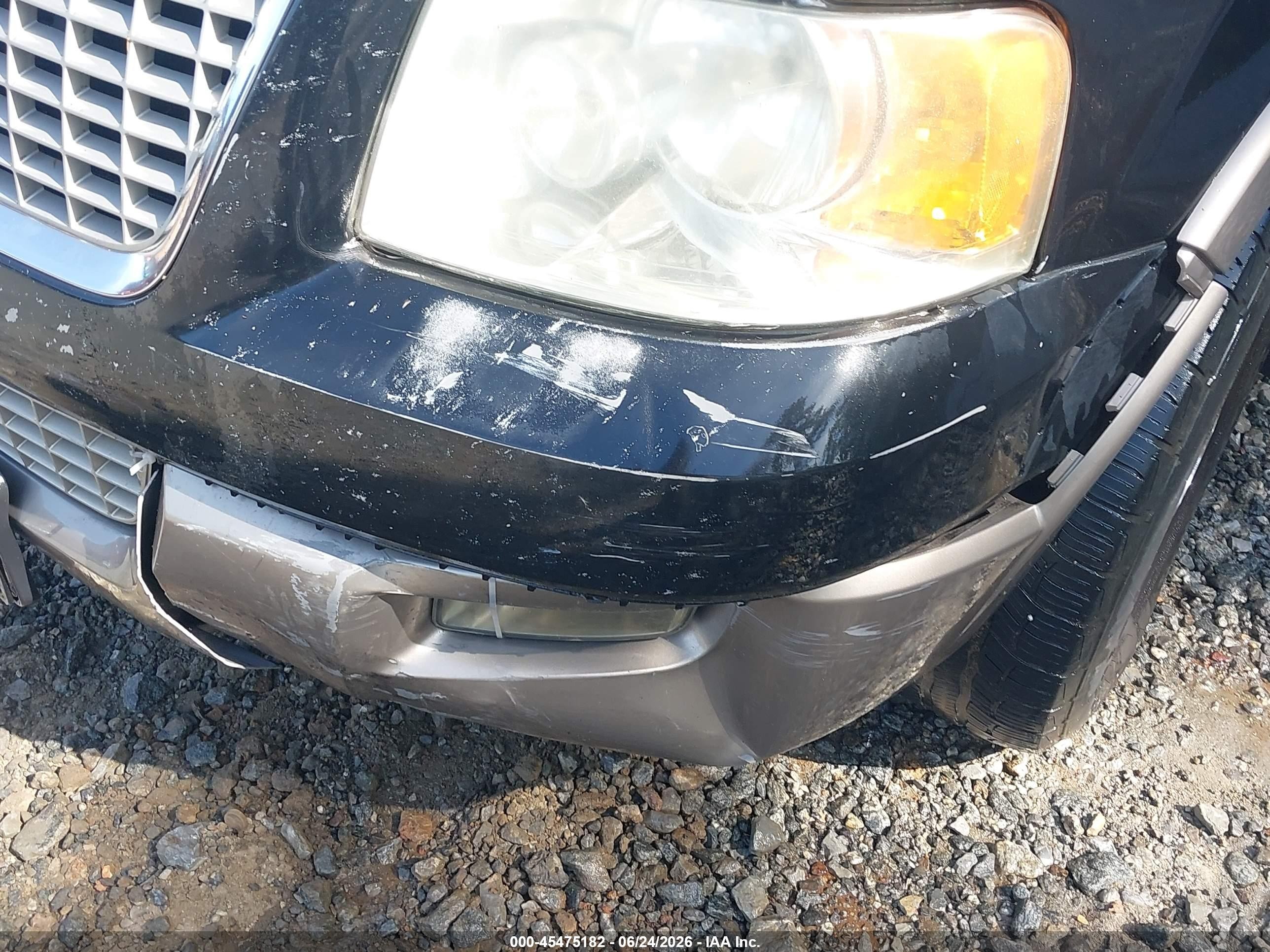 2003 Ford Expedition Eddie Bauer Black vin: 1FMRU17W23LB24636