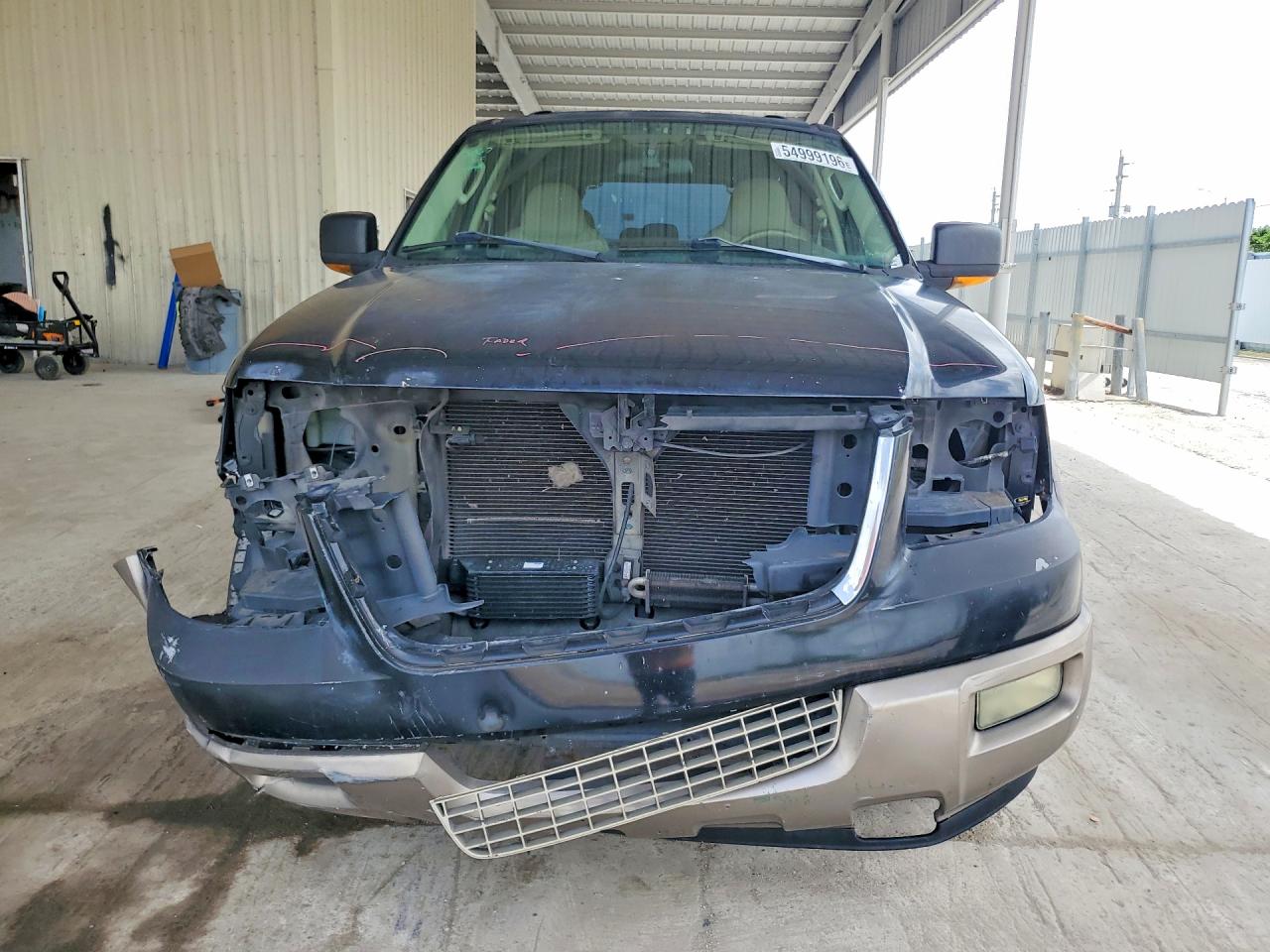 2003 Ford Expedition Eddie Bauer Black vin: 1FMRU17W23LC43433