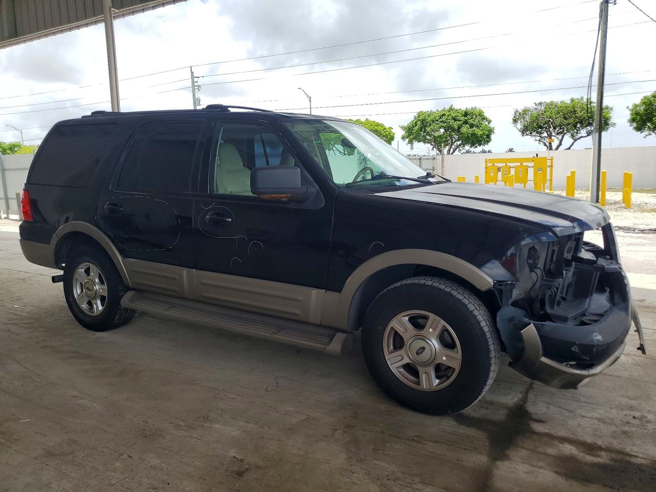 2003 Ford Expedition Eddie Bauer Black vin: 1FMRU17W23LC43433