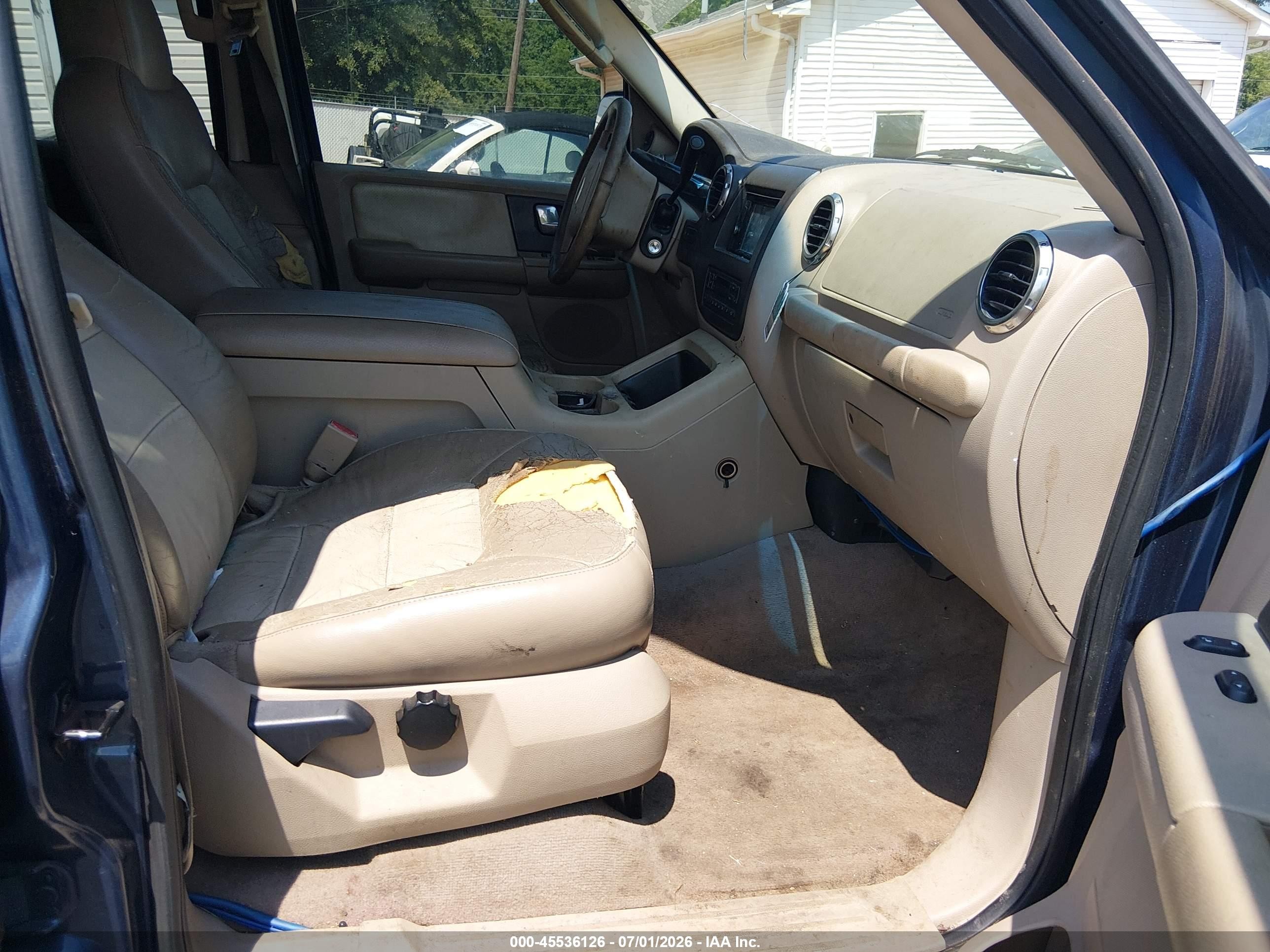2004 Ford Expedition Eddie Bauer Navy vin: 1FMRU17W24LA77335