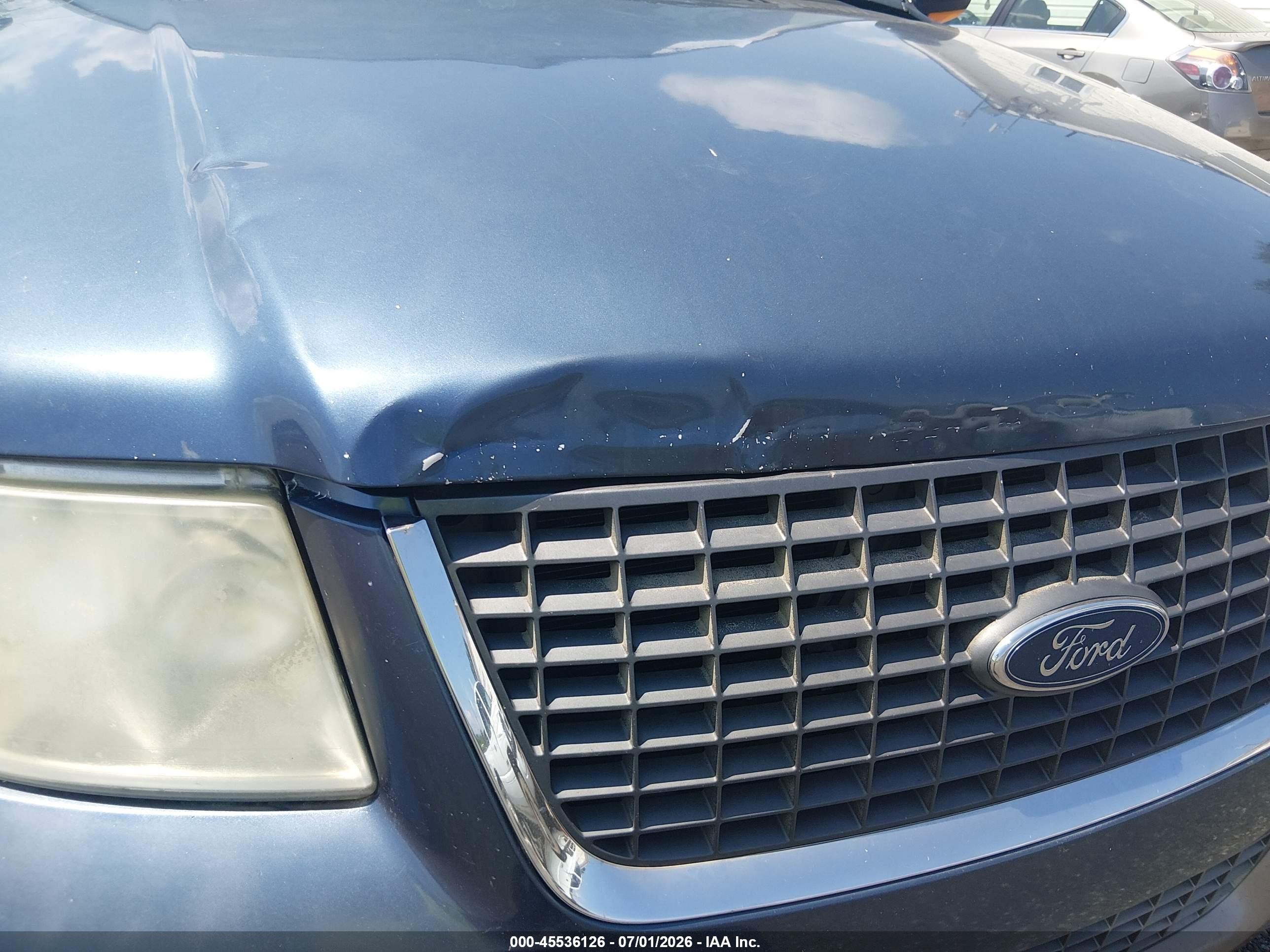 2004 Ford Expedition Eddie Bauer Navy vin: 1FMRU17W24LA77335