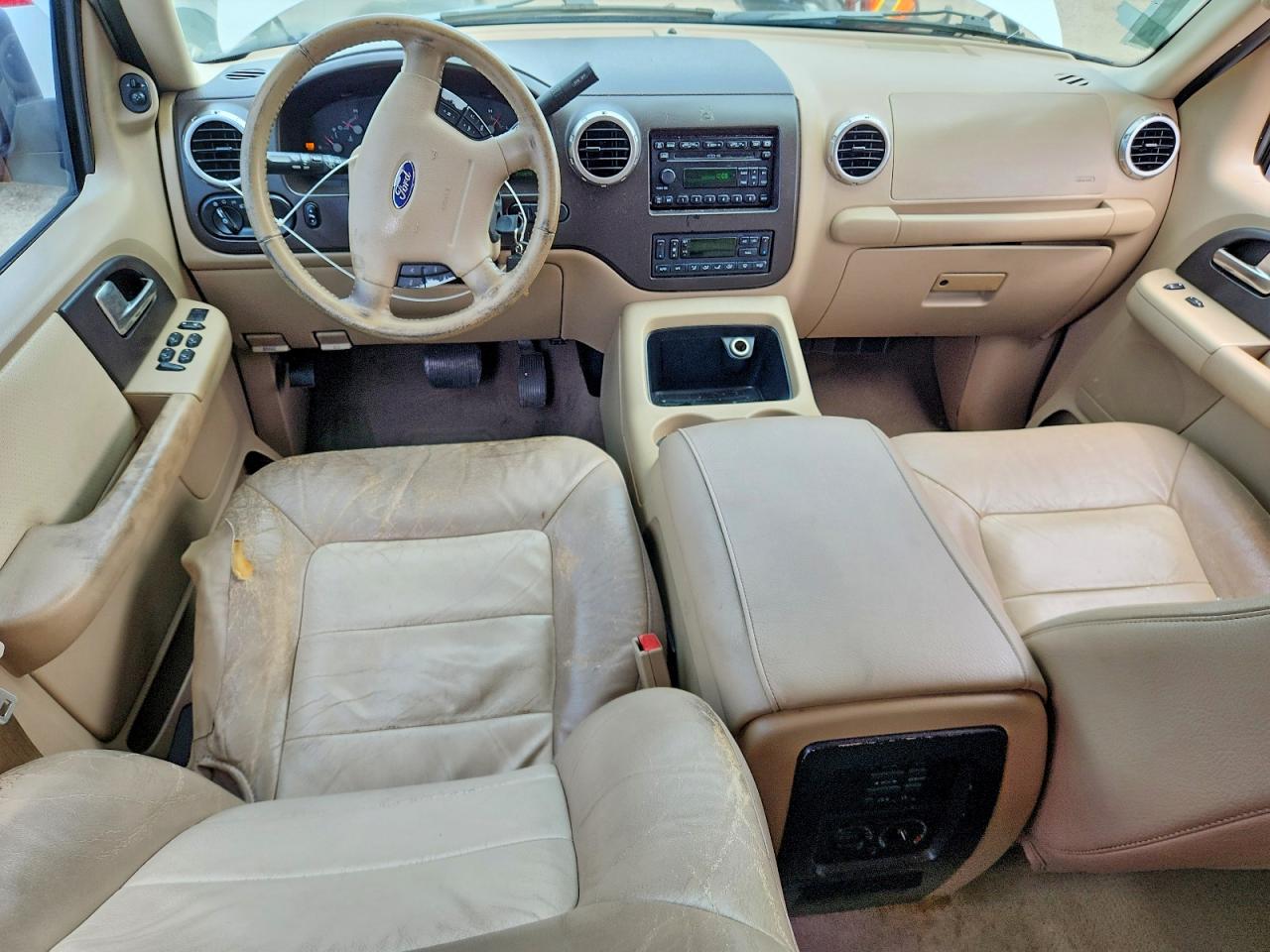 2004 Ford Expedition Eddie Bauer White vin: 1FMRU17W44LA57619