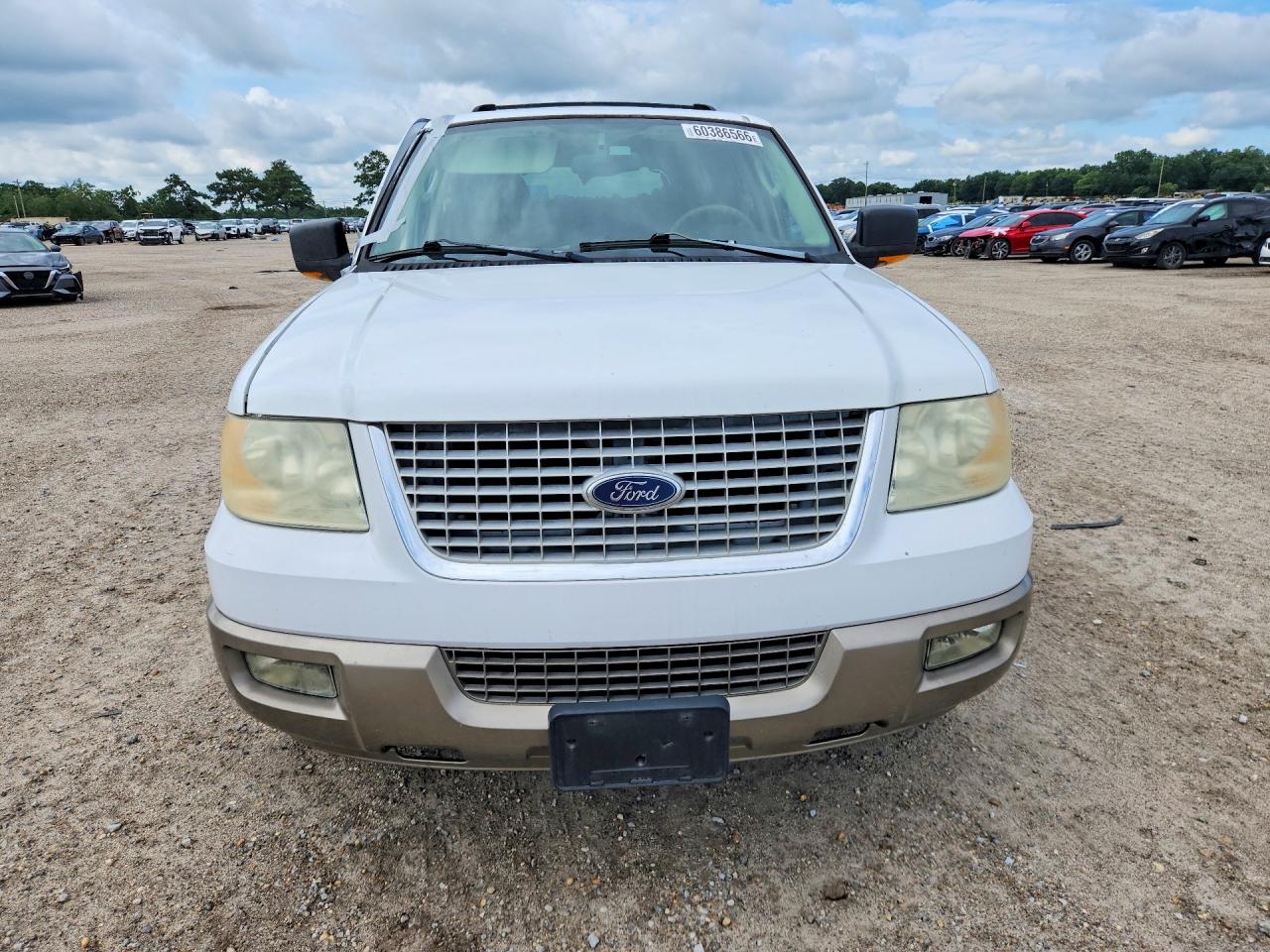 2004 Ford Expedition Eddie Bauer White vin: 1FMRU17W44LA57619