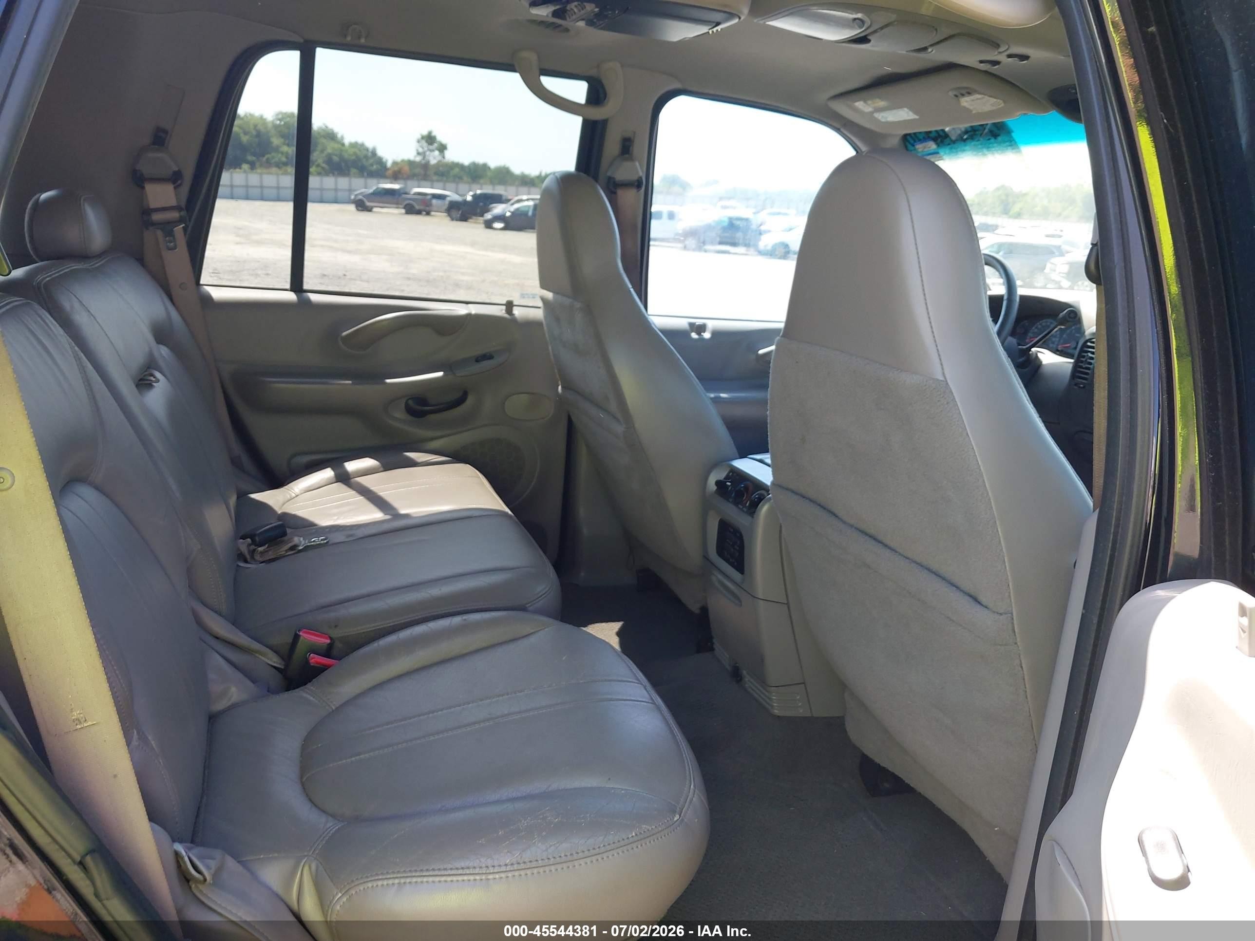 2002 Ford Expedition Eddie Bauer Черный vin: 1FMRU17W62LA83281
