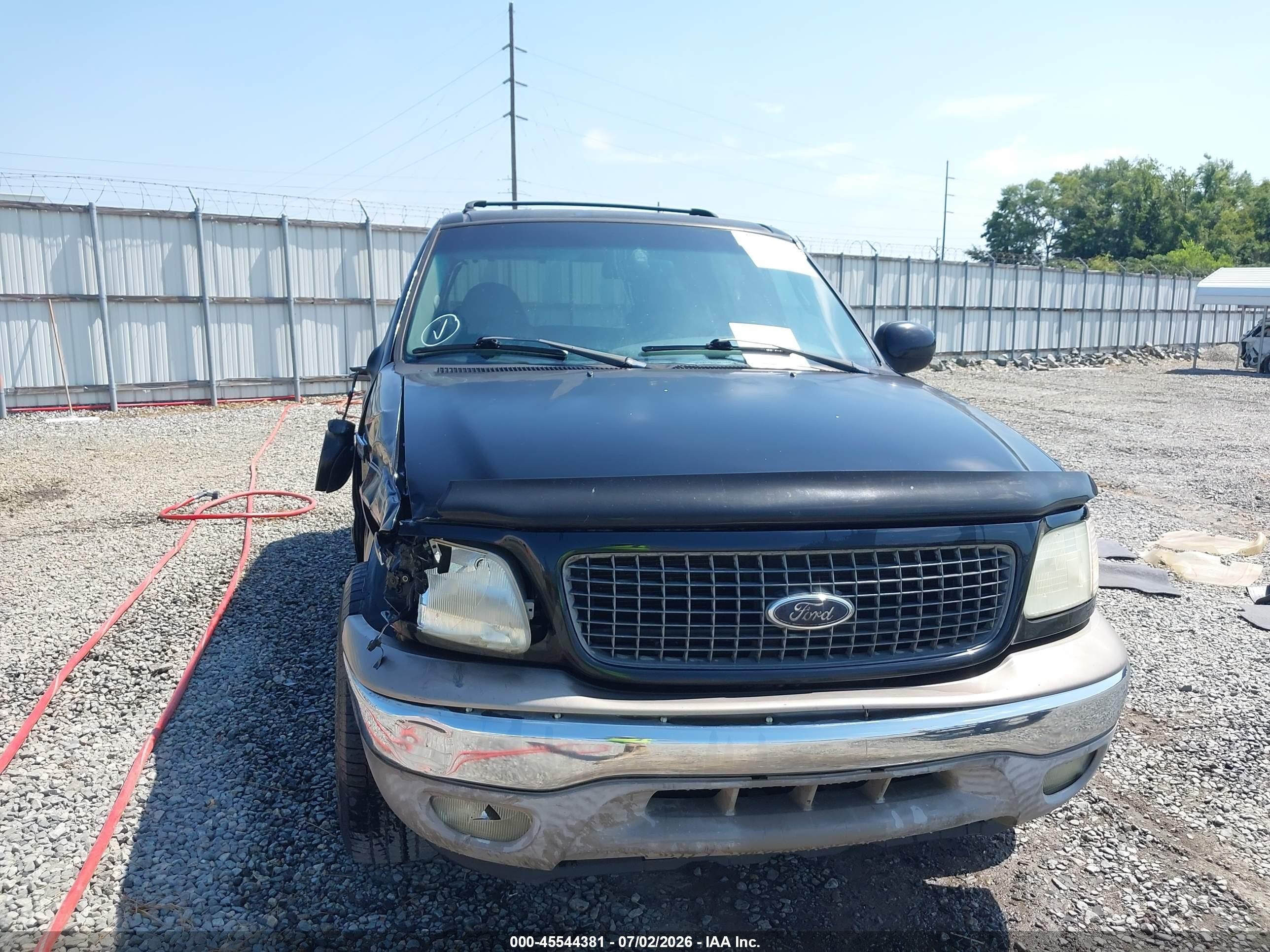 2002 Ford Expedition Eddie Bauer Черный vin: 1FMRU17W62LA83281