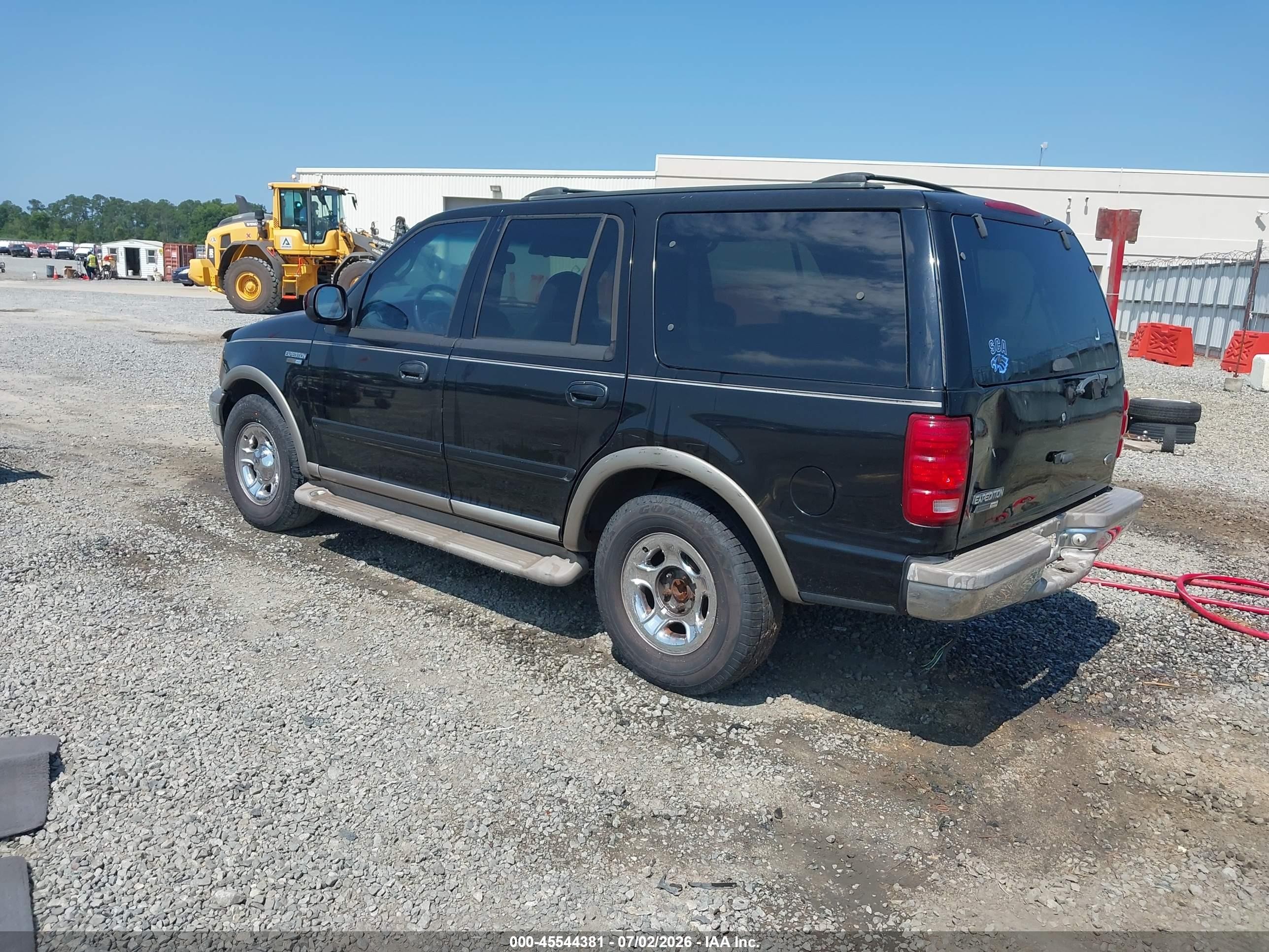 2002 Ford Expedition Eddie Bauer Черный vin: 1FMRU17W62LA83281