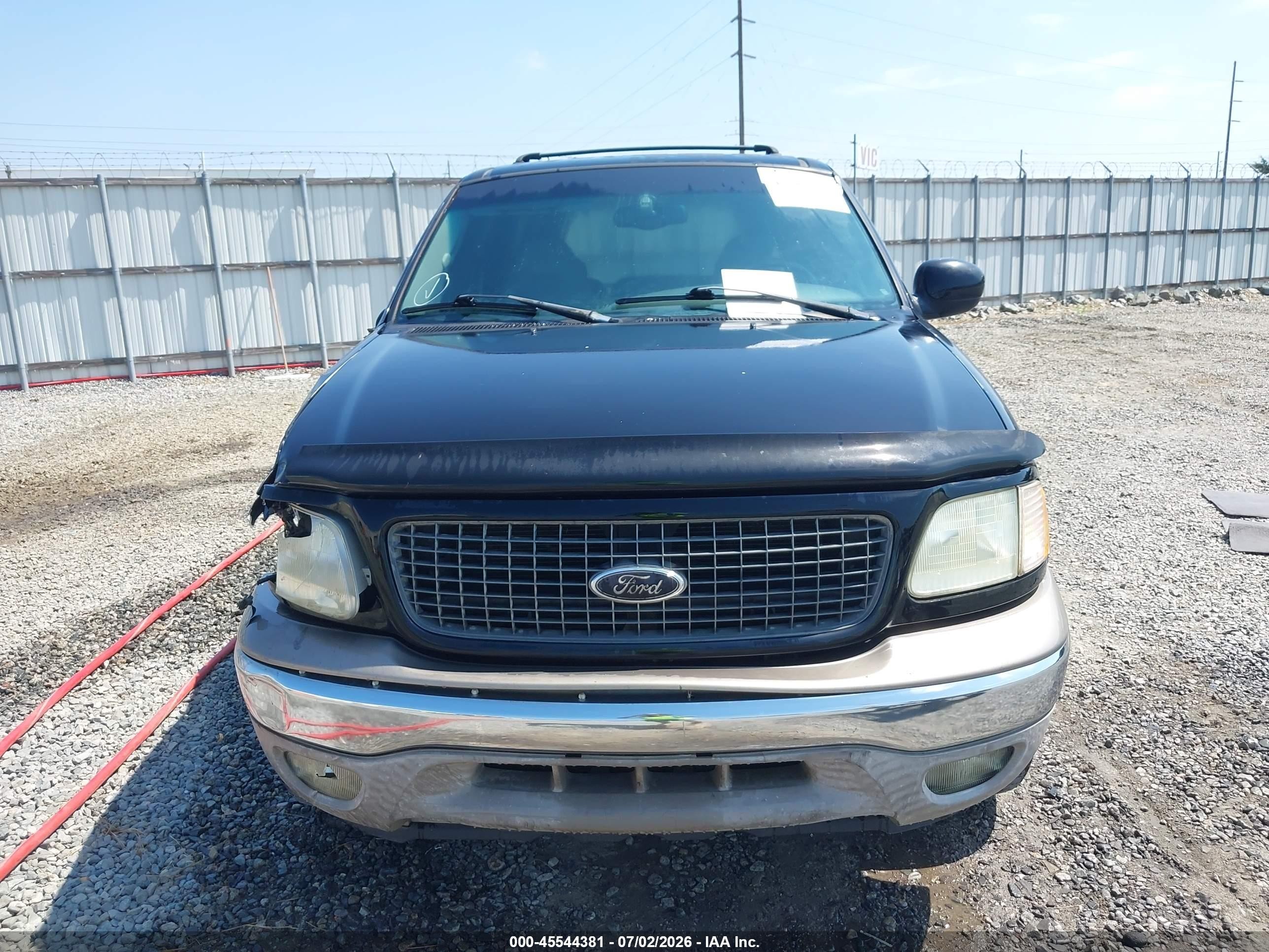 2002 Ford Expedition Eddie Bauer Черный vin: 1FMRU17W62LA83281