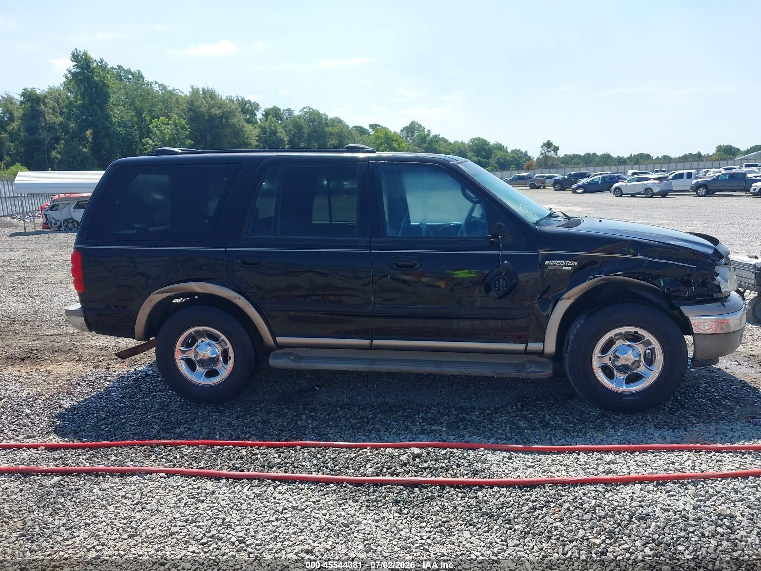 2002 Ford Expedition Eddie Bauer Черный vin: 1FMRU17W62LA83281