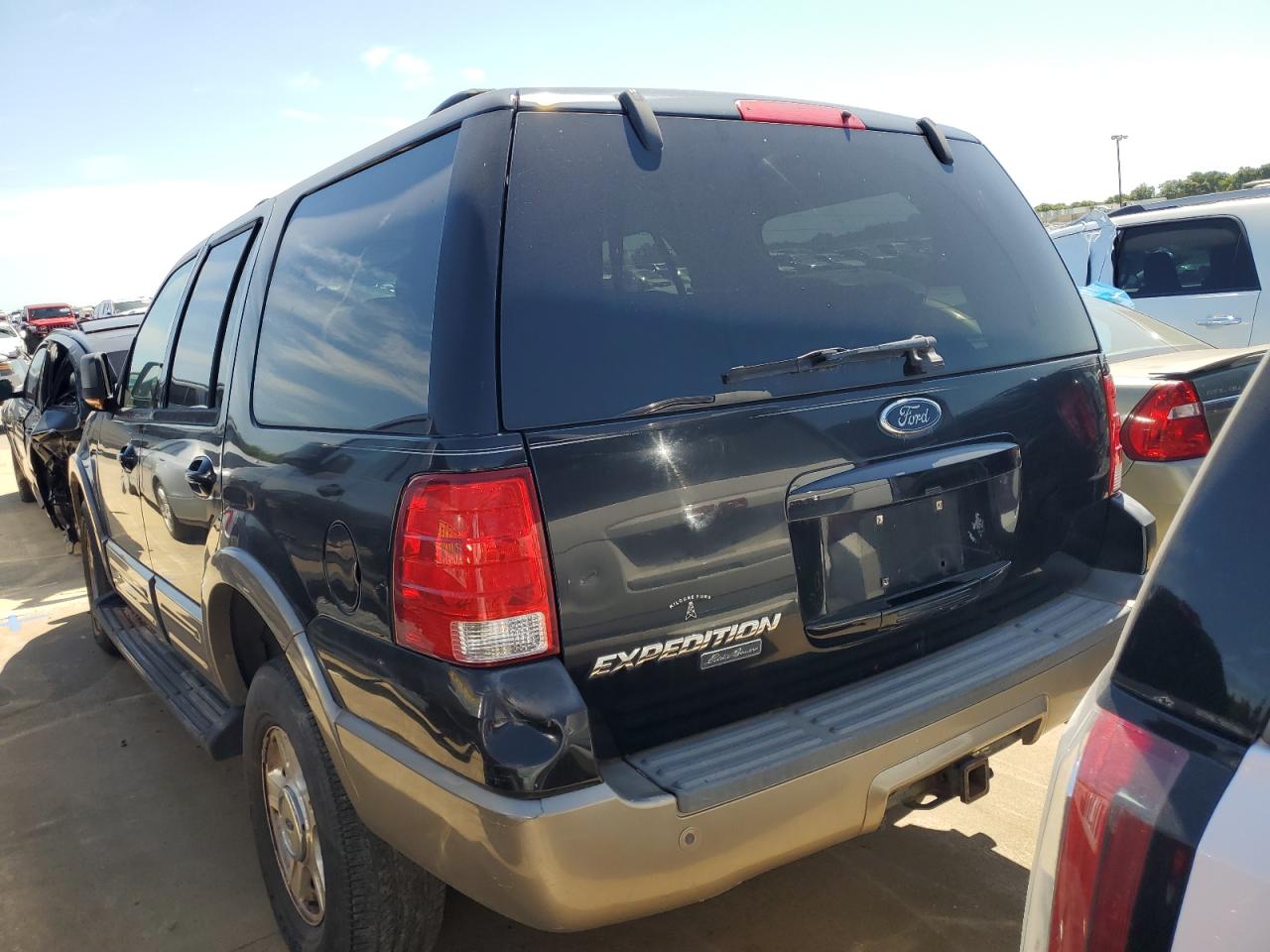 2003 Ford Expedition Eddie Bauer Black vin: 1FMRU17W63LA88840