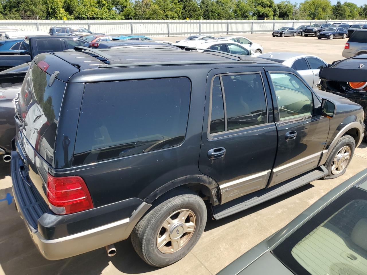 2003 Ford Expedition Eddie Bauer Black vin: 1FMRU17W63LA88840