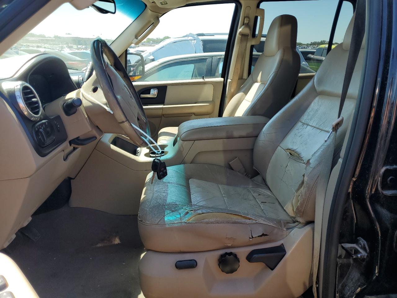 2003 Ford Expedition Eddie Bauer Black vin: 1FMRU17W63LA88840