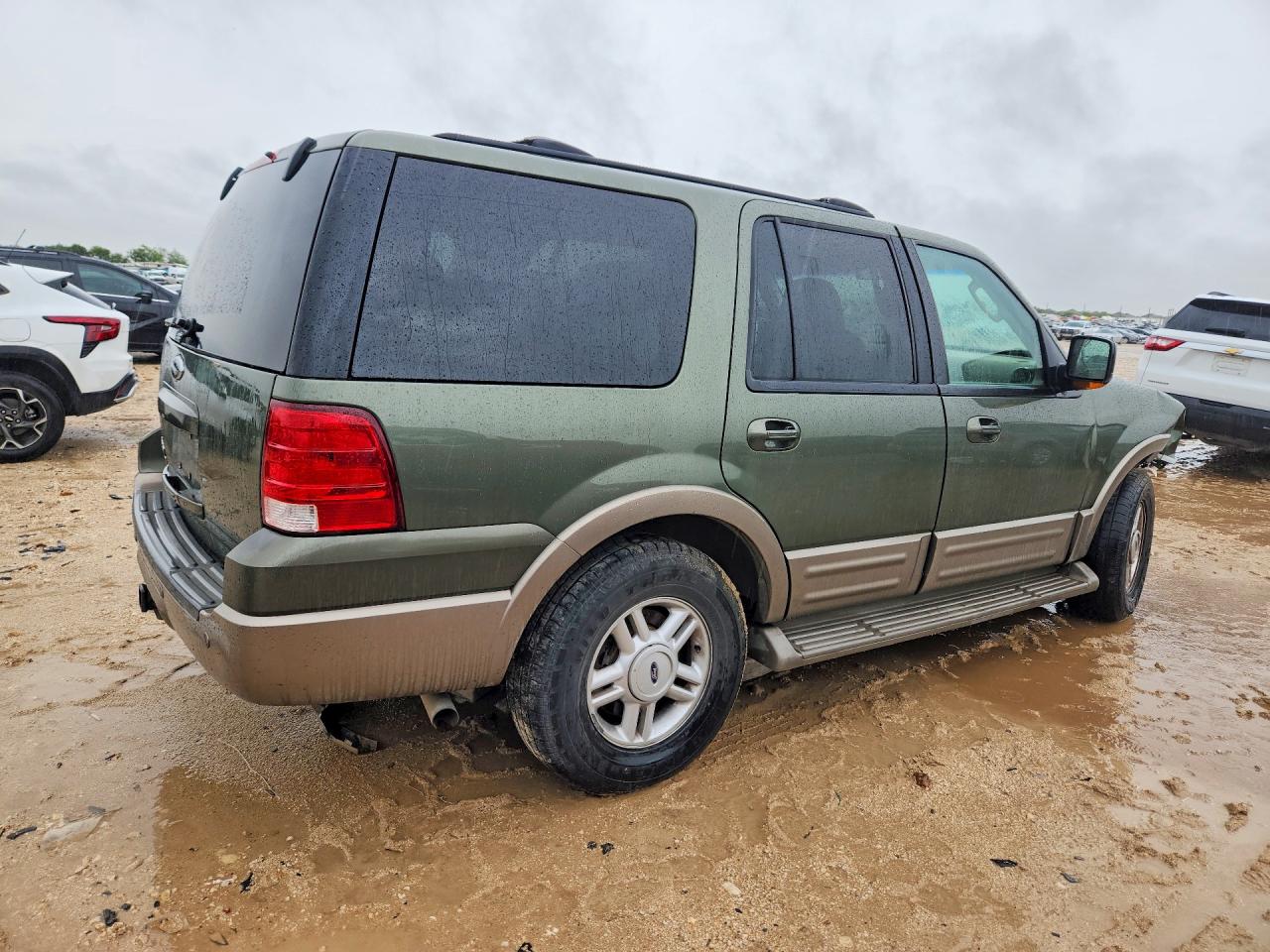 2004 Ford Expedition Eddie Bauer Green vin: 1FMRU17W74LB88656