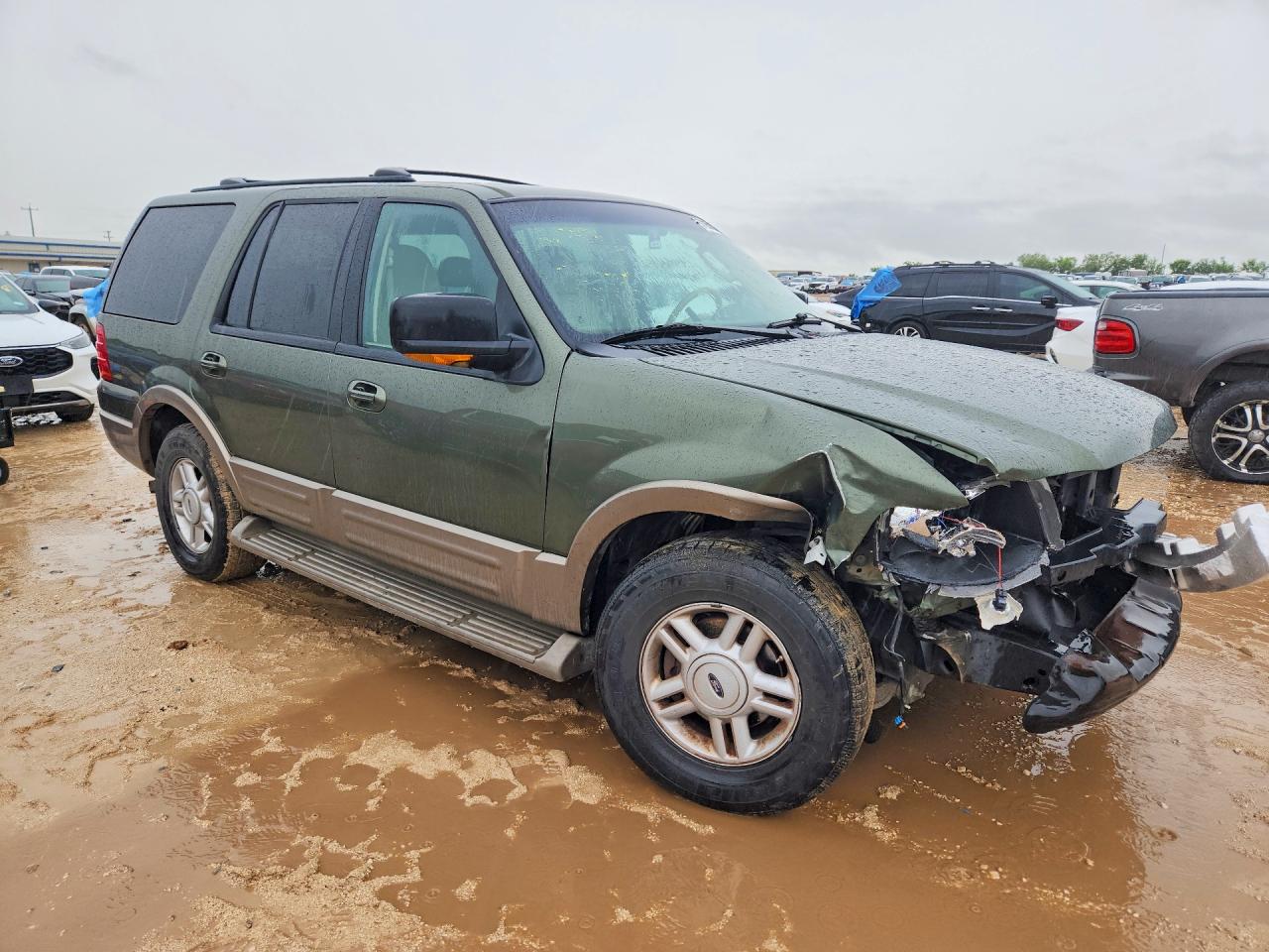 2004 Ford Expedition Eddie Bauer Green vin: 1FMRU17W74LB88656
