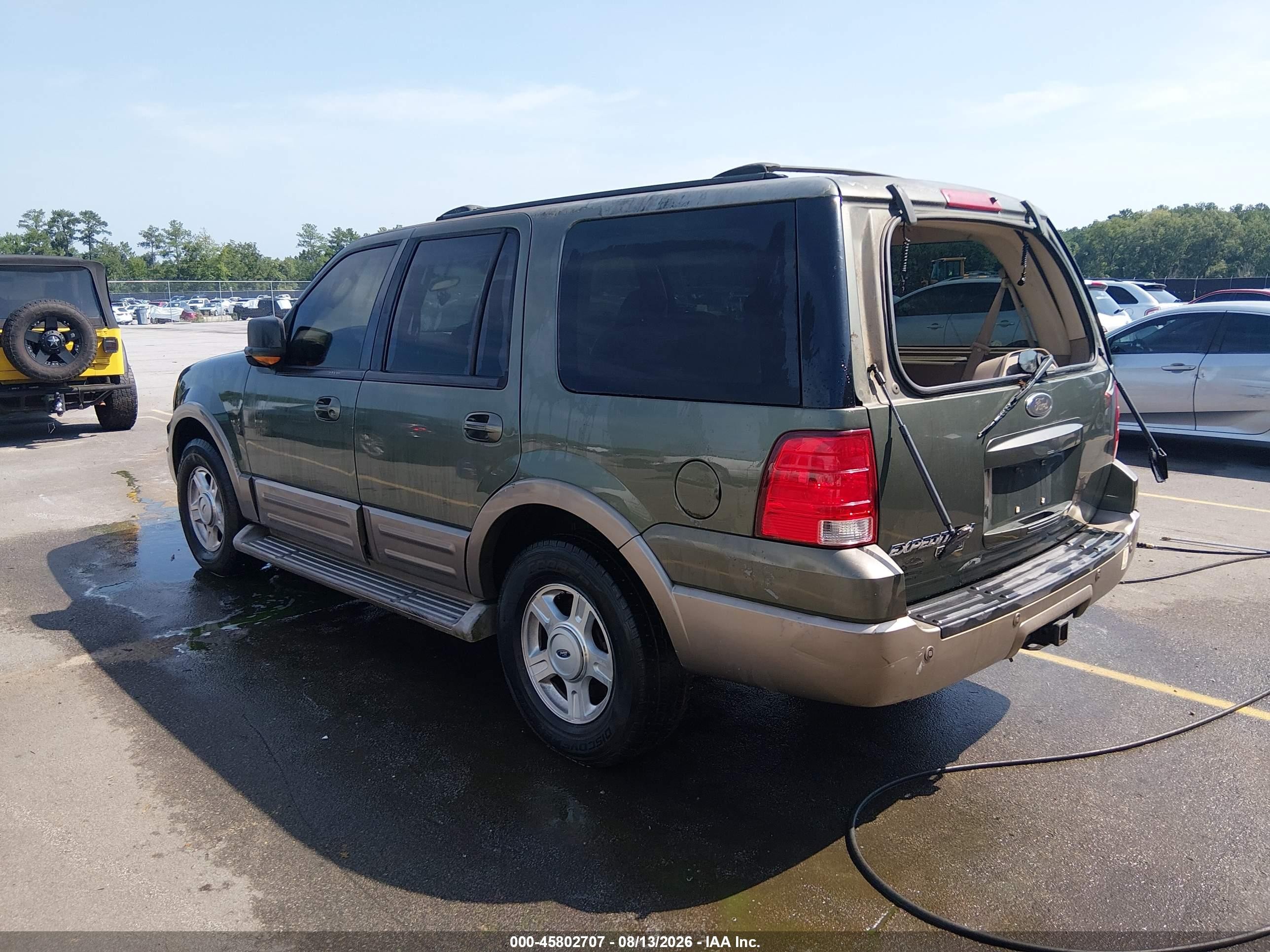 2004 Ford Expedition Eddie Bauer Green vin: 1FMRU17WX4LB31612