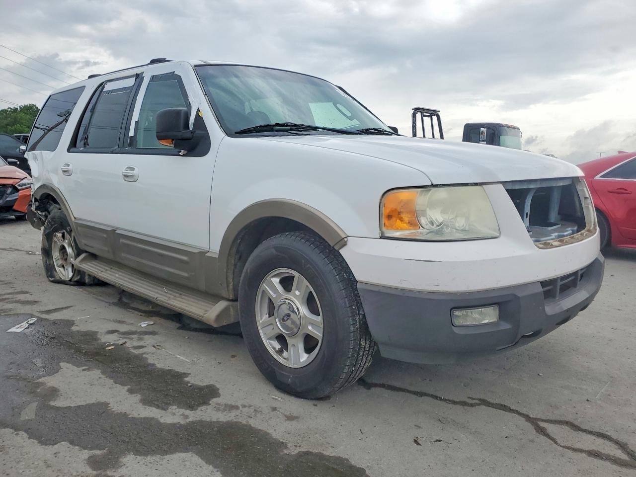 2004 Ford Expedition Eddie Bauer White vin: 1FMRU17WX4LB44585