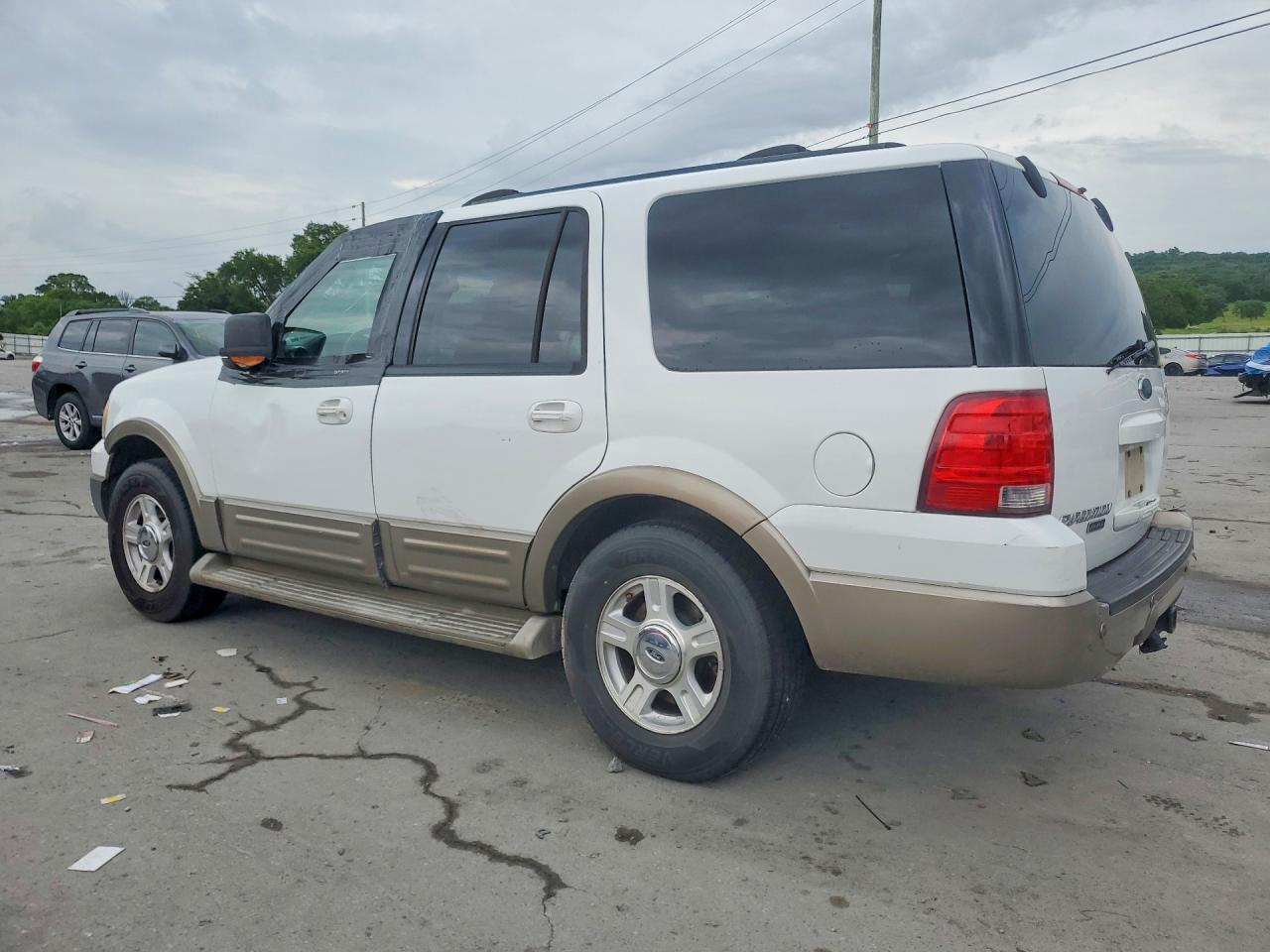 2004 Ford Expedition Eddie Bauer White vin: 1FMRU17WX4LB44585
