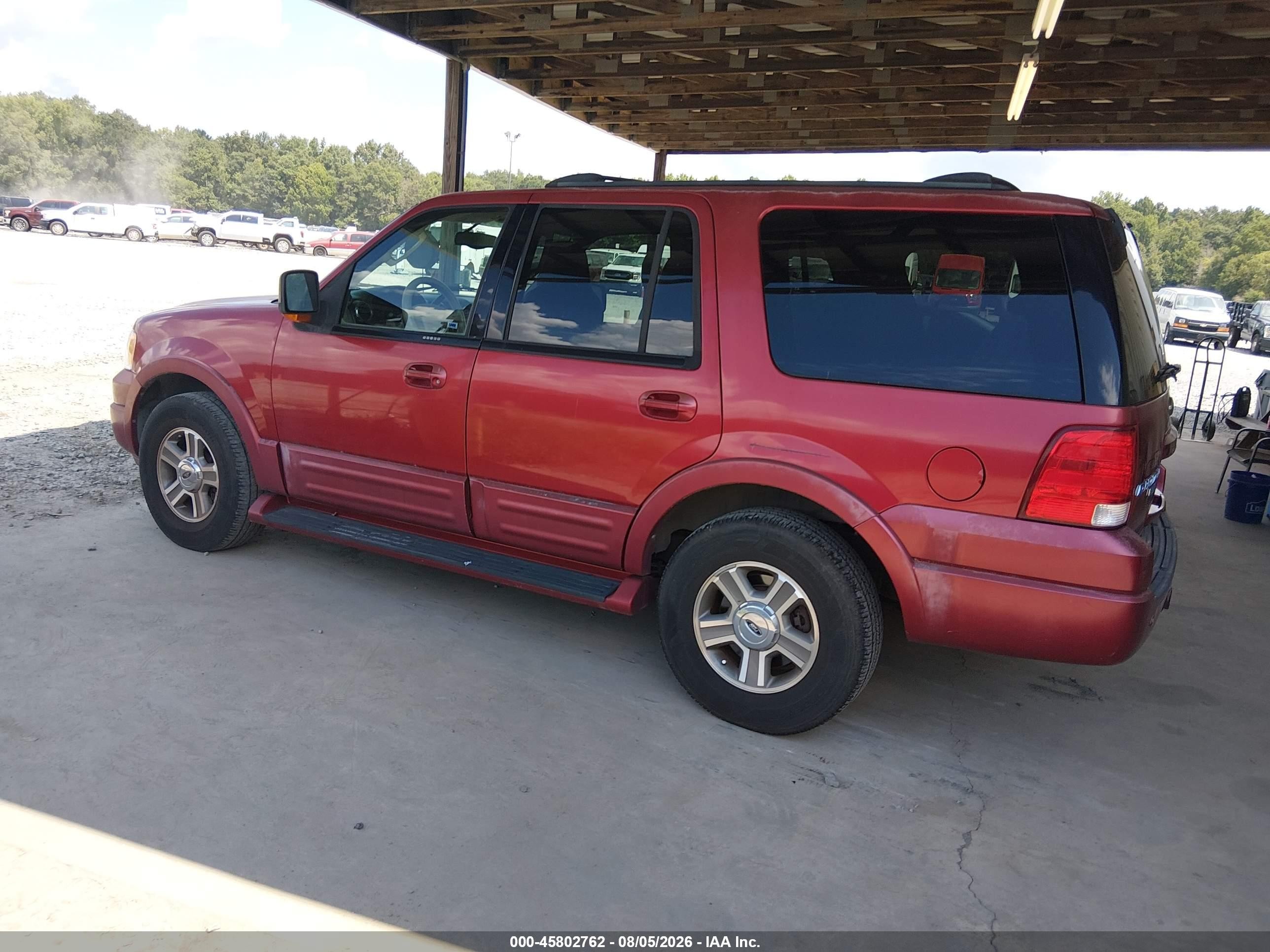 2004 Ford Expedition Eddie Bauer Красный vin: 1FMRU17WX4LB83709