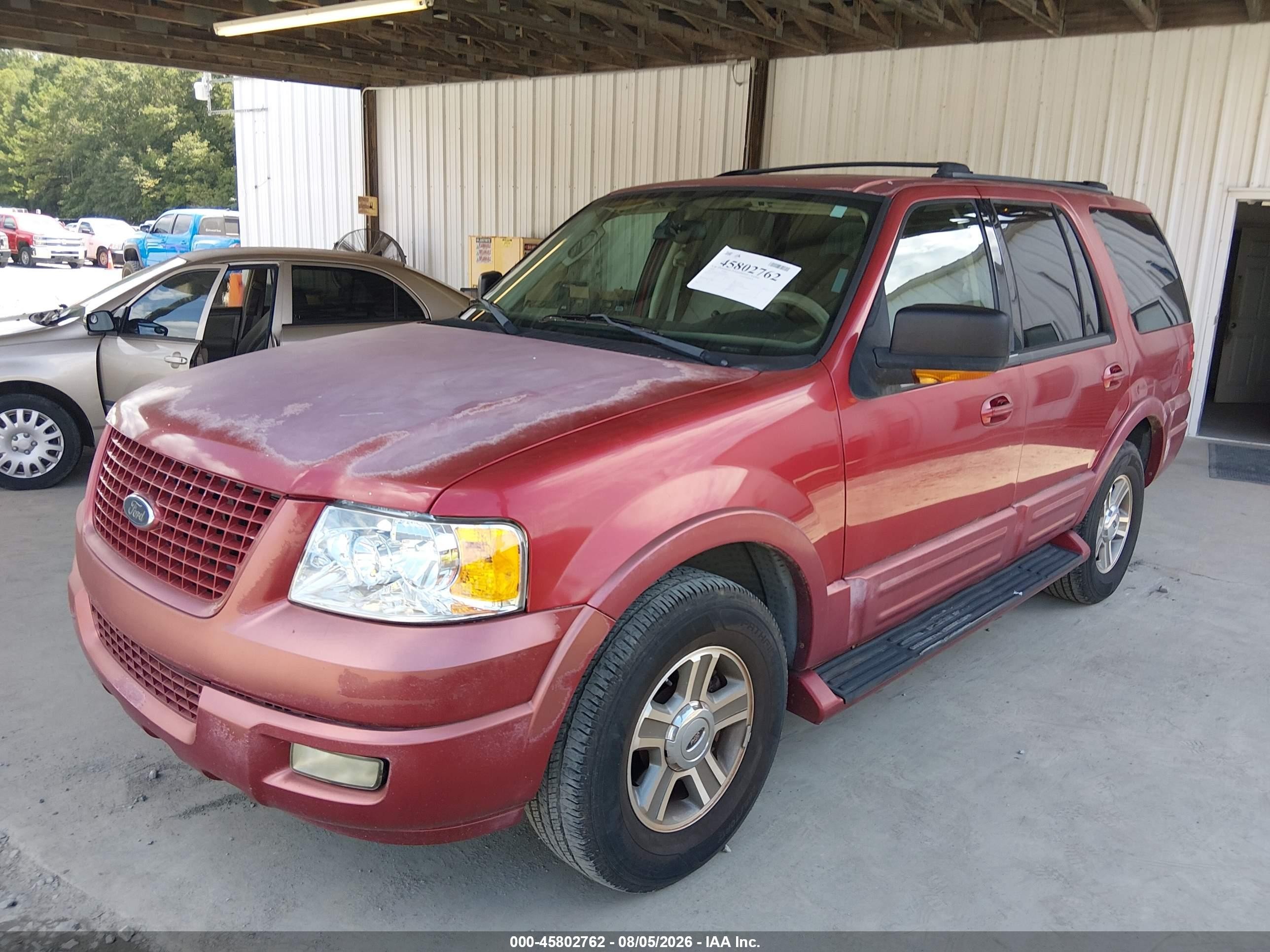 2004 Ford Expedition Eddie Bauer Красный vin: 1FMRU17WX4LB83709