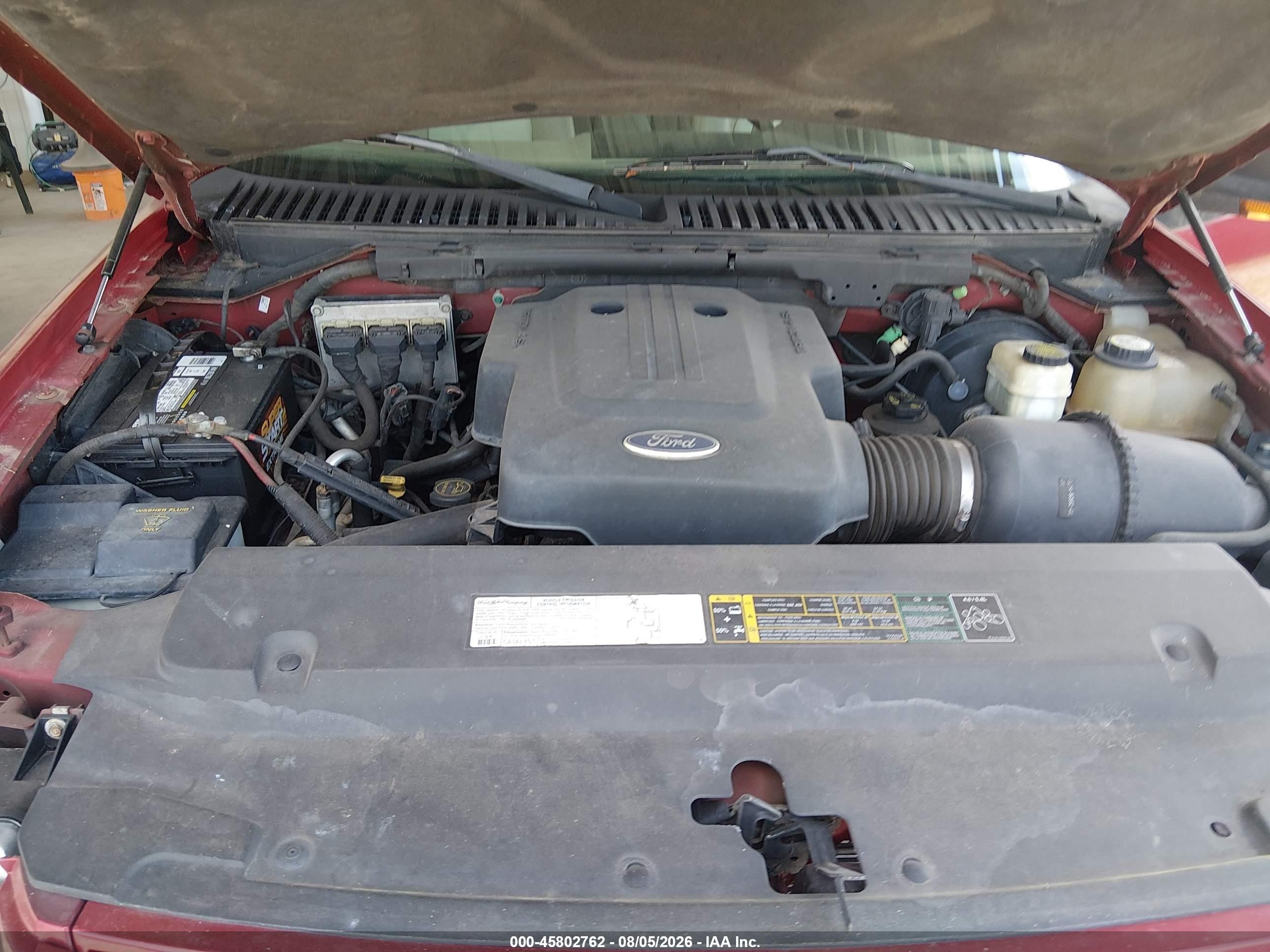 2004 Ford Expedition Eddie Bauer Красный vin: 1FMRU17WX4LB83709