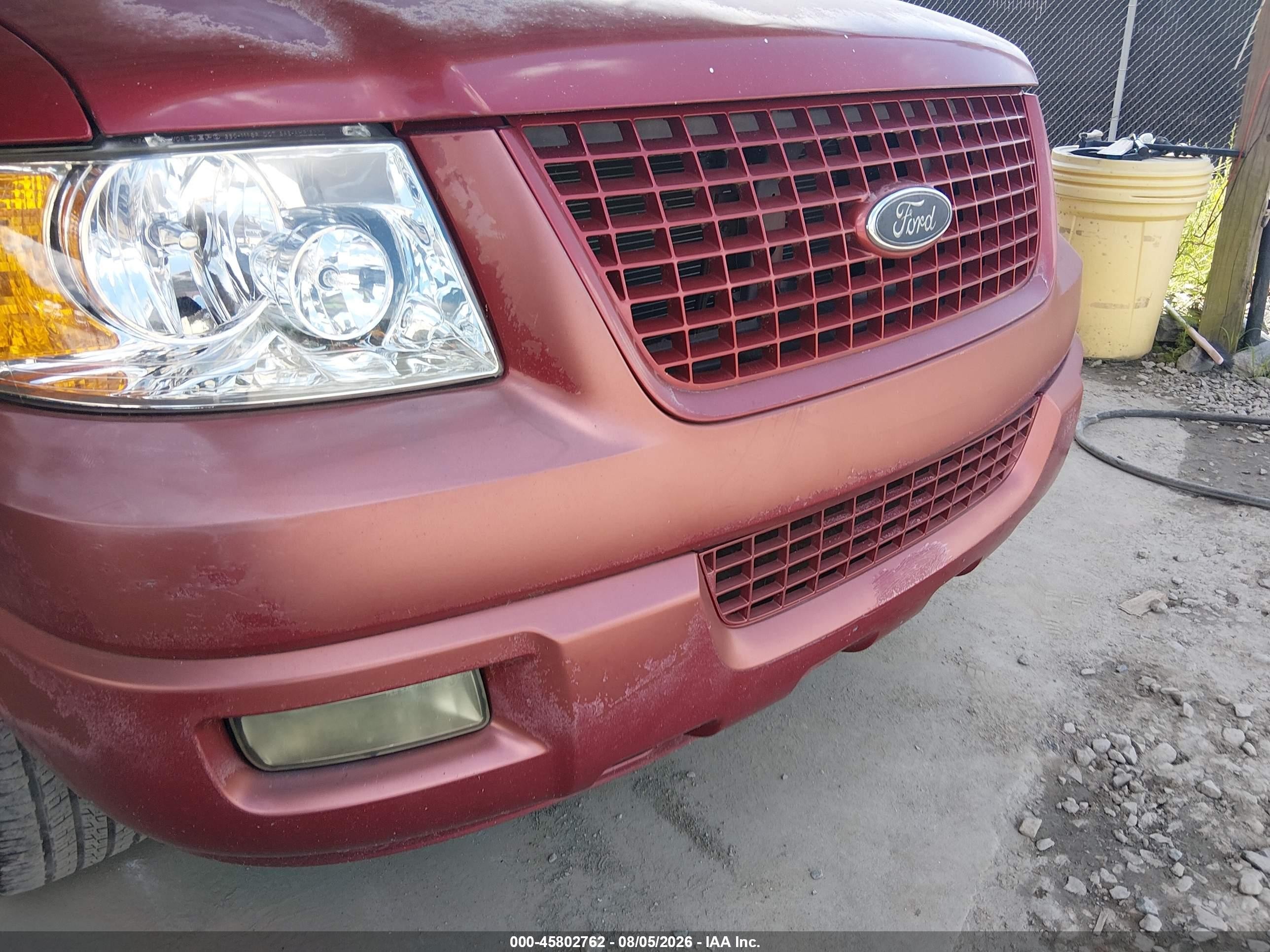 2004 Ford Expedition Eddie Bauer Красный vin: 1FMRU17WX4LB83709