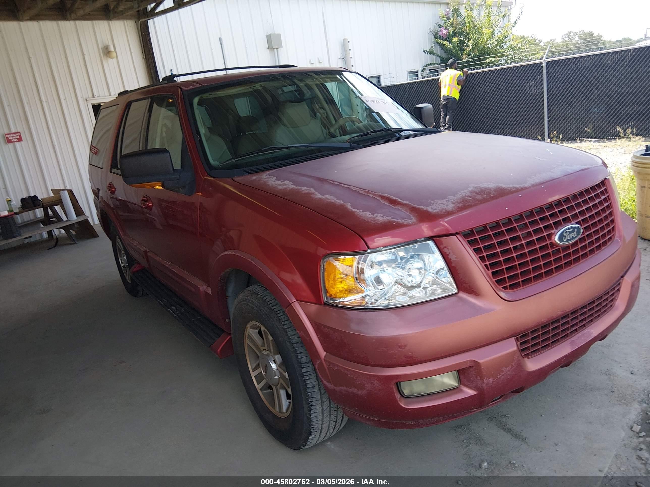 2004 Ford Expedition Eddie Bauer Красный vin: 1FMRU17WX4LB83709