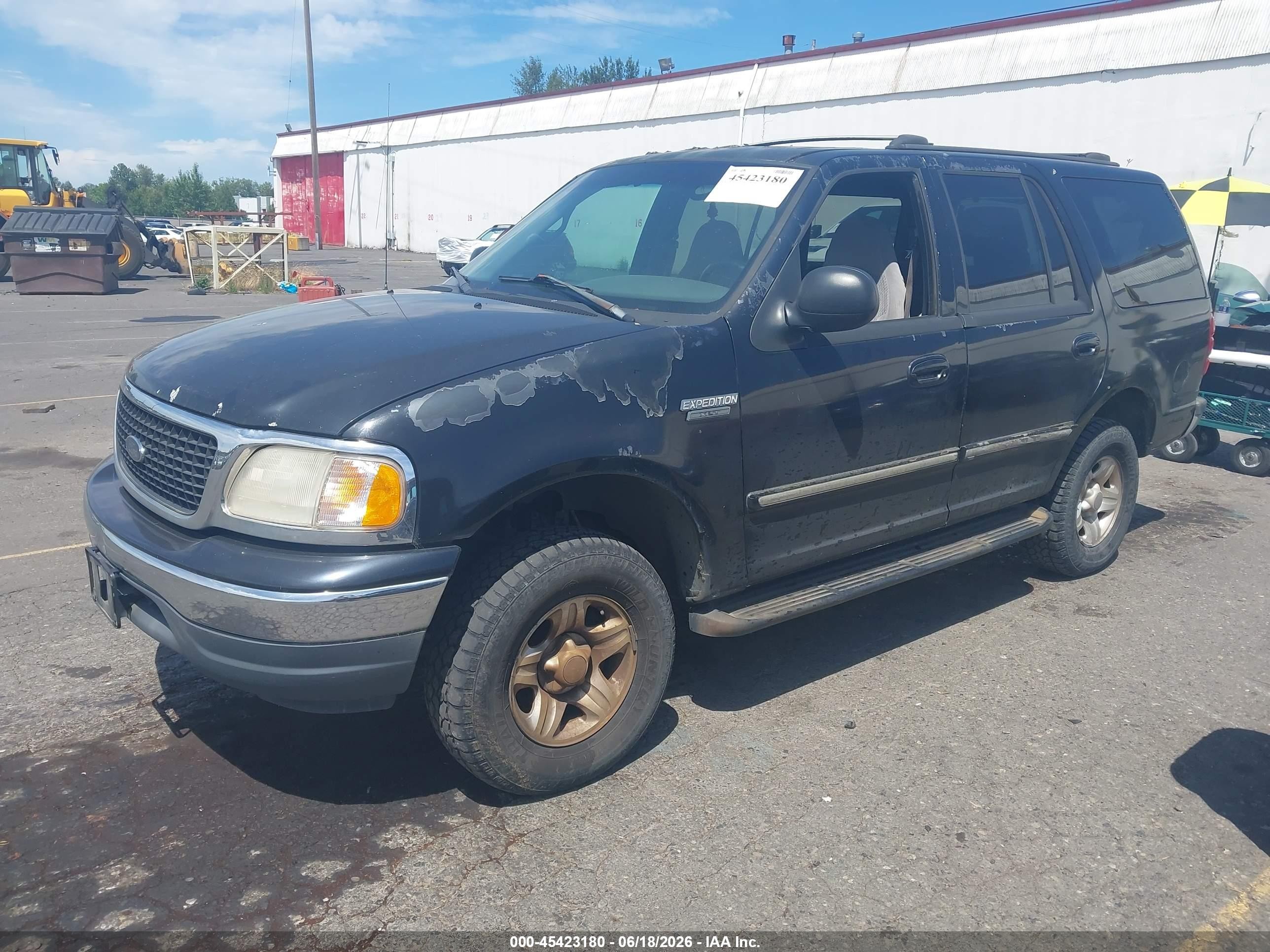 1999 Ford Expedition Xlt Black vin: 1FMRU1862XLC30573